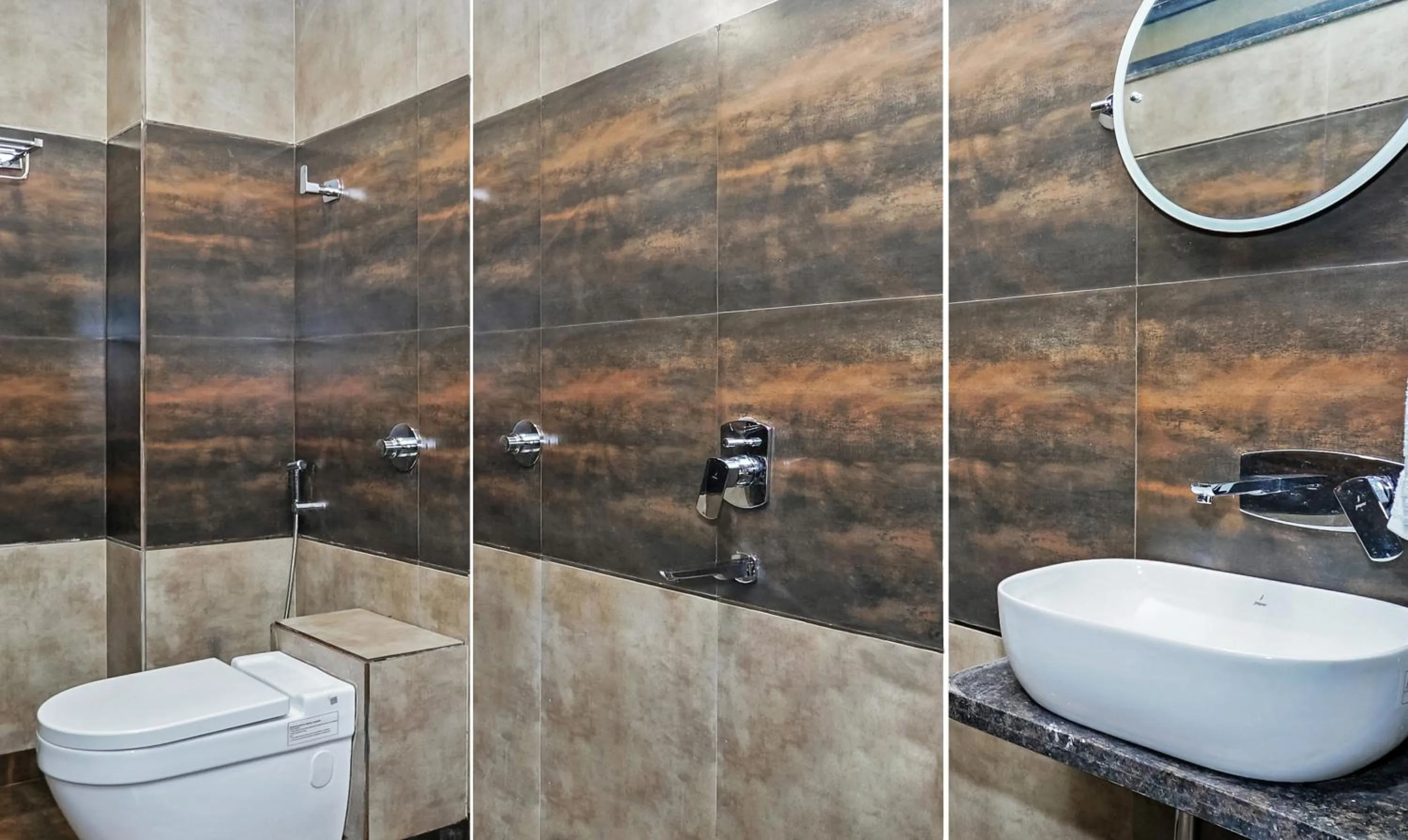 Bathroom in Treebo Hotel A1