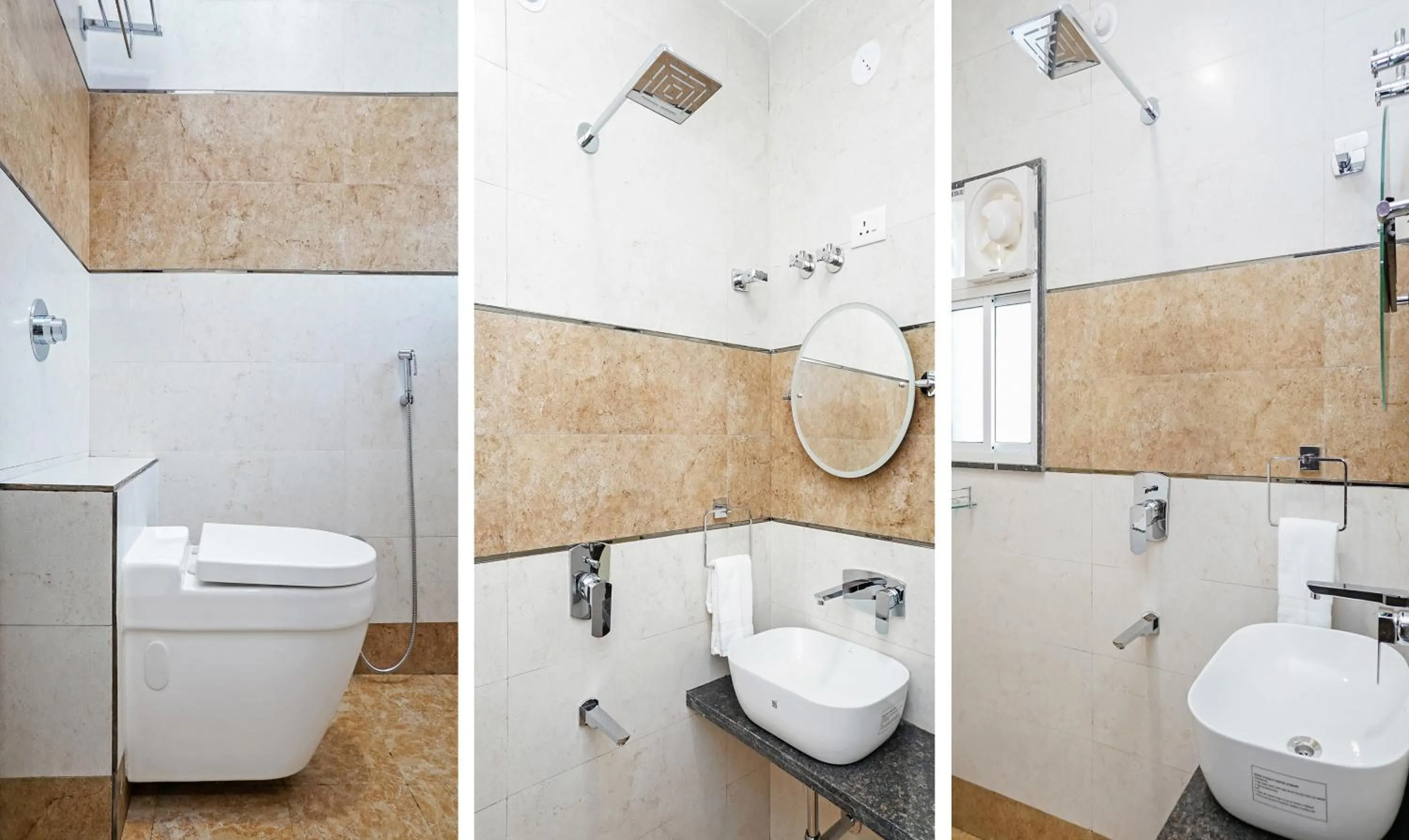 Bathroom in Treebo Hotel A1