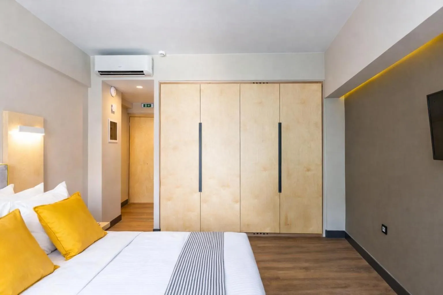 Bedroom, Bed in St. Bjur Suites