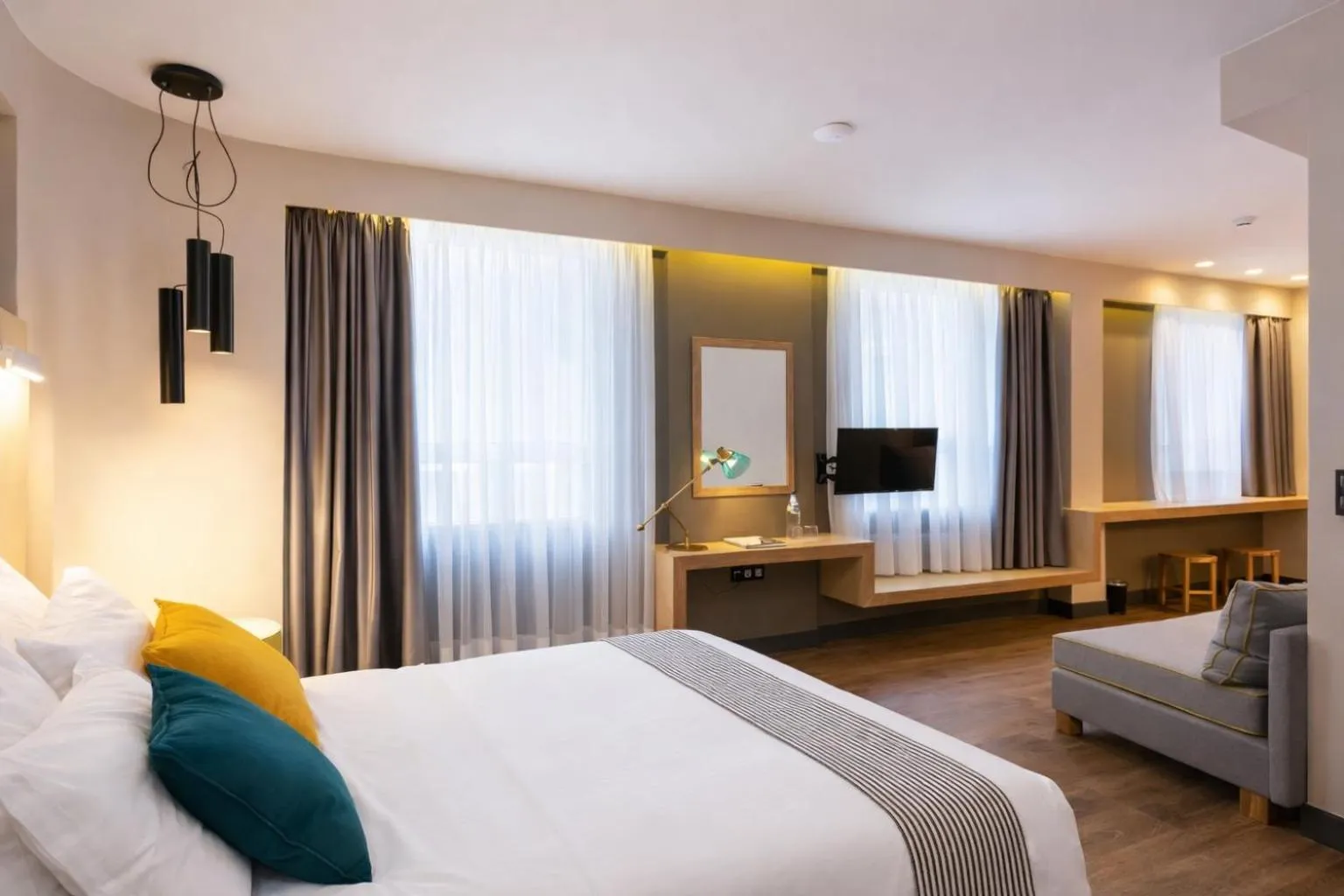 Bedroom, Bed in St. Bjur Suites