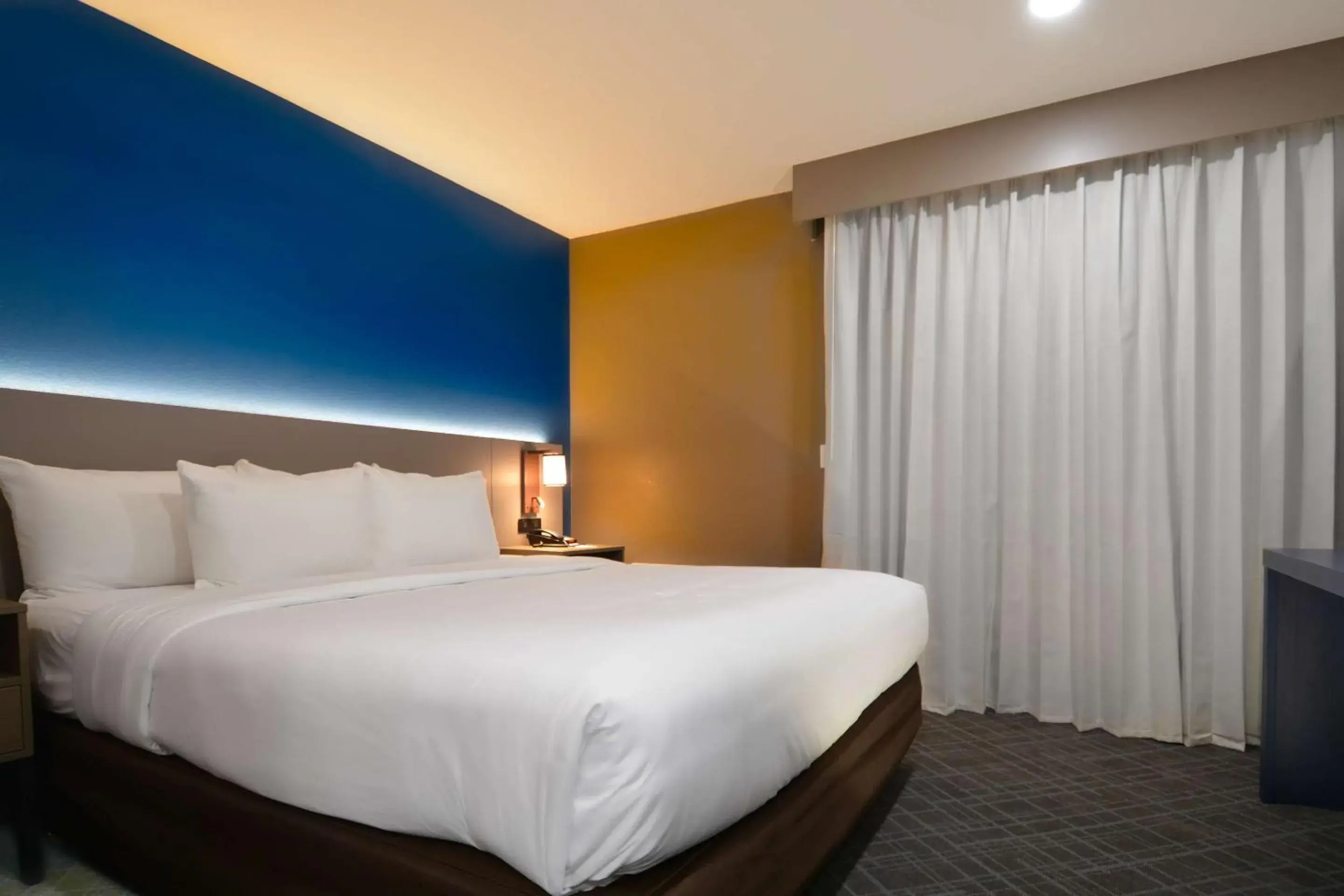 Bedroom, Bed in Comfort Inn & Suites Moreno Valley near March Air Reserve Base Bedroom, Bed in Comfort Inn & Suites Moreno Valley near March Air Reserve Base