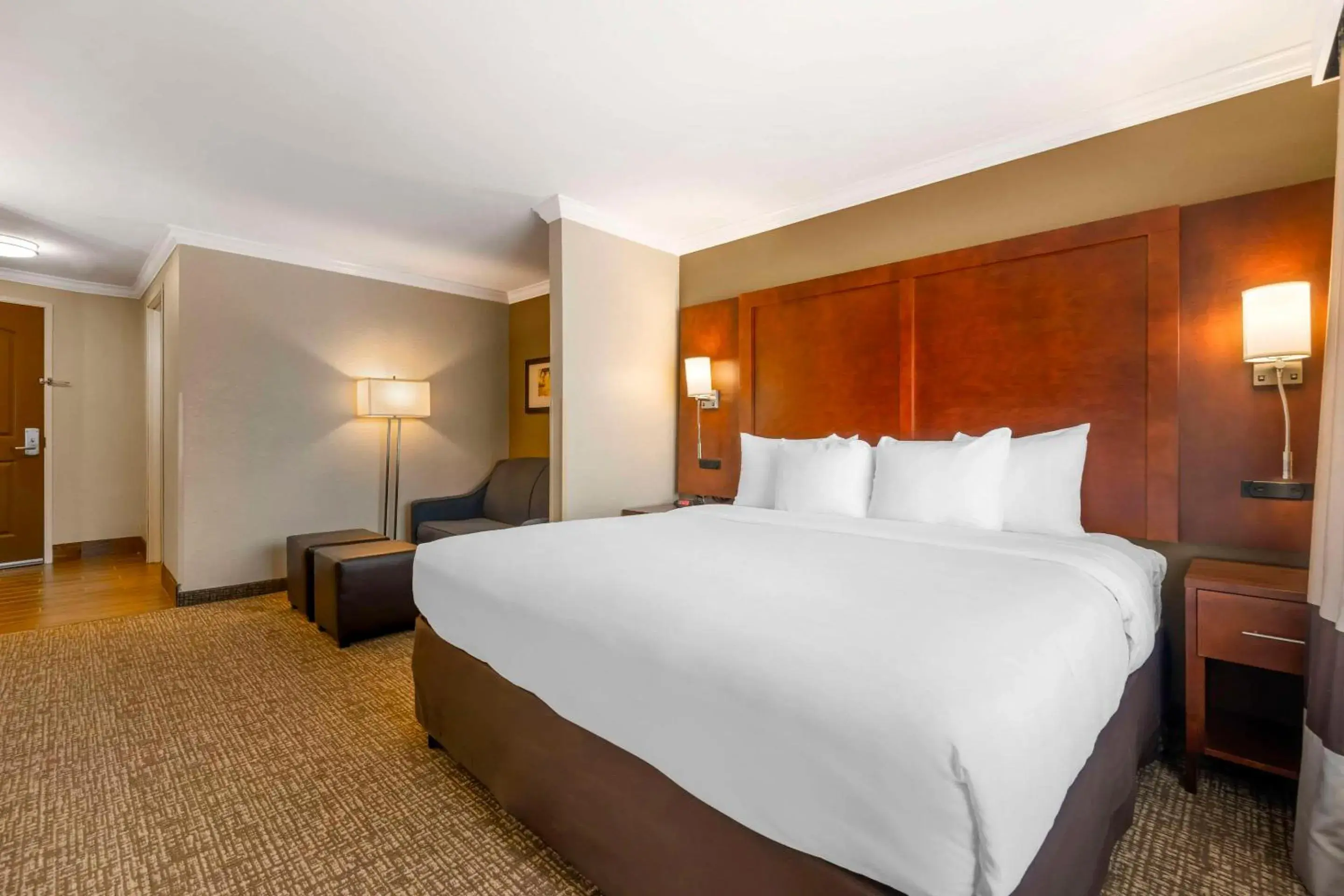 Bedroom, Bed in Comfort Suites Elizabethtown Bedroom, Bed in Comfort Suites Elizabethtown