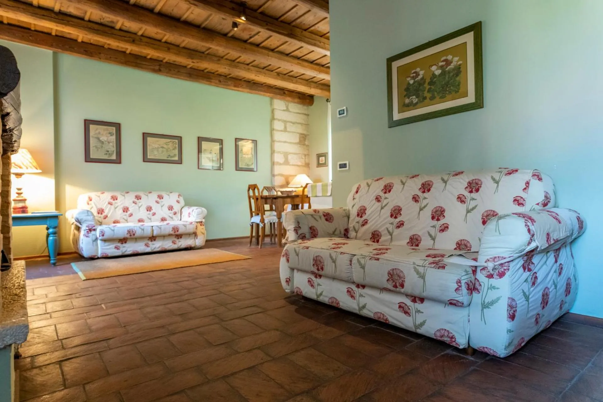 Bed in Musella Winery & Relais