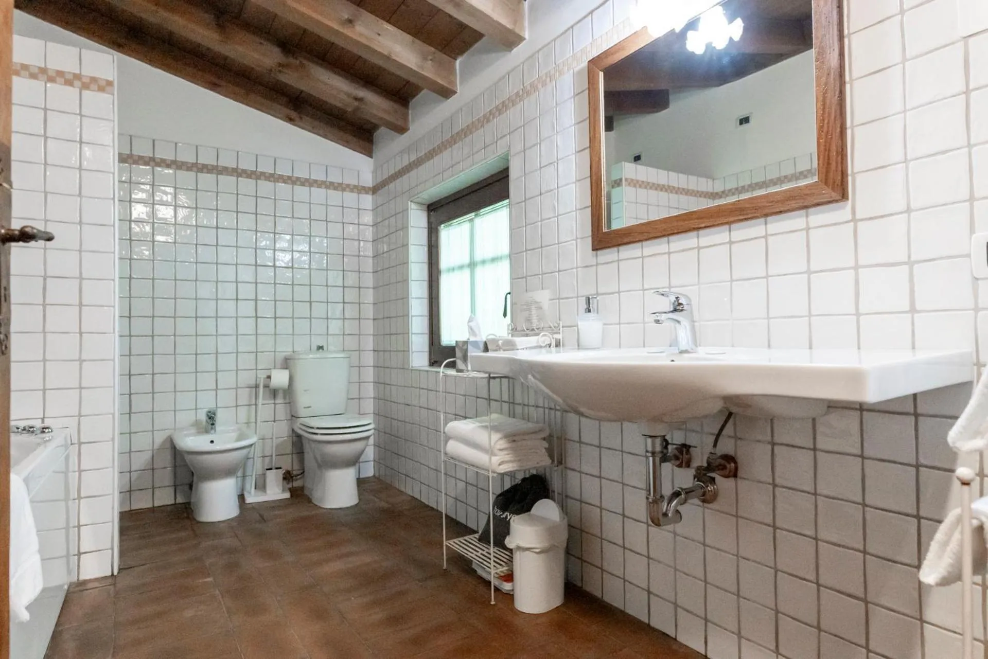 Bathroom in Musella Winery & Relais