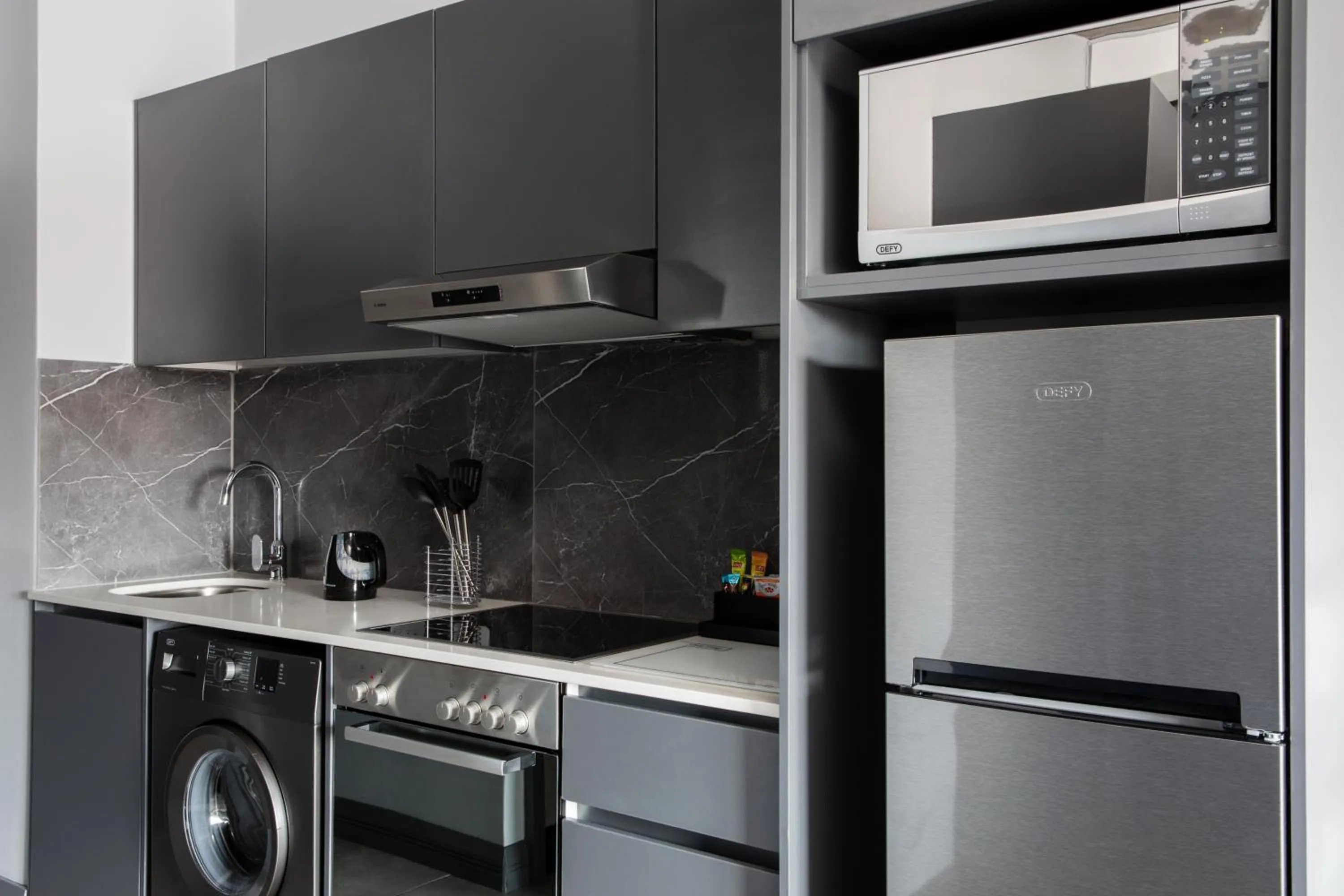 kitchen in The Capital Melrose