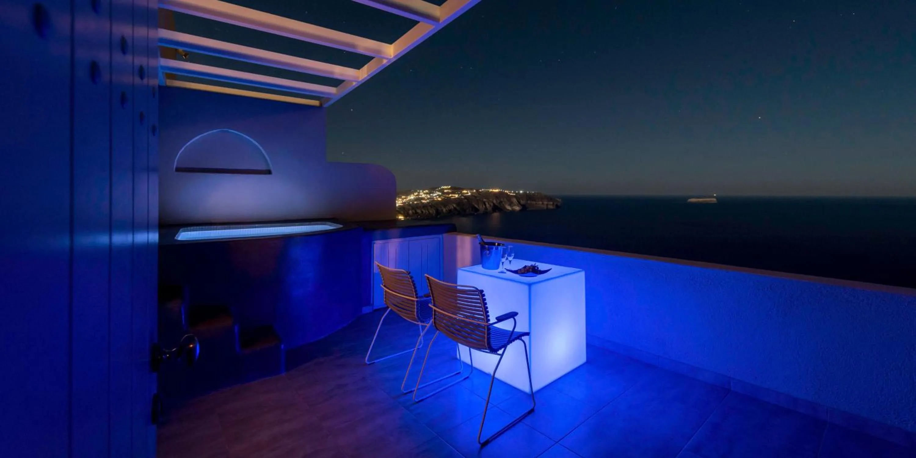 Balcony/Terrace in Caldera's Dolphin Suites