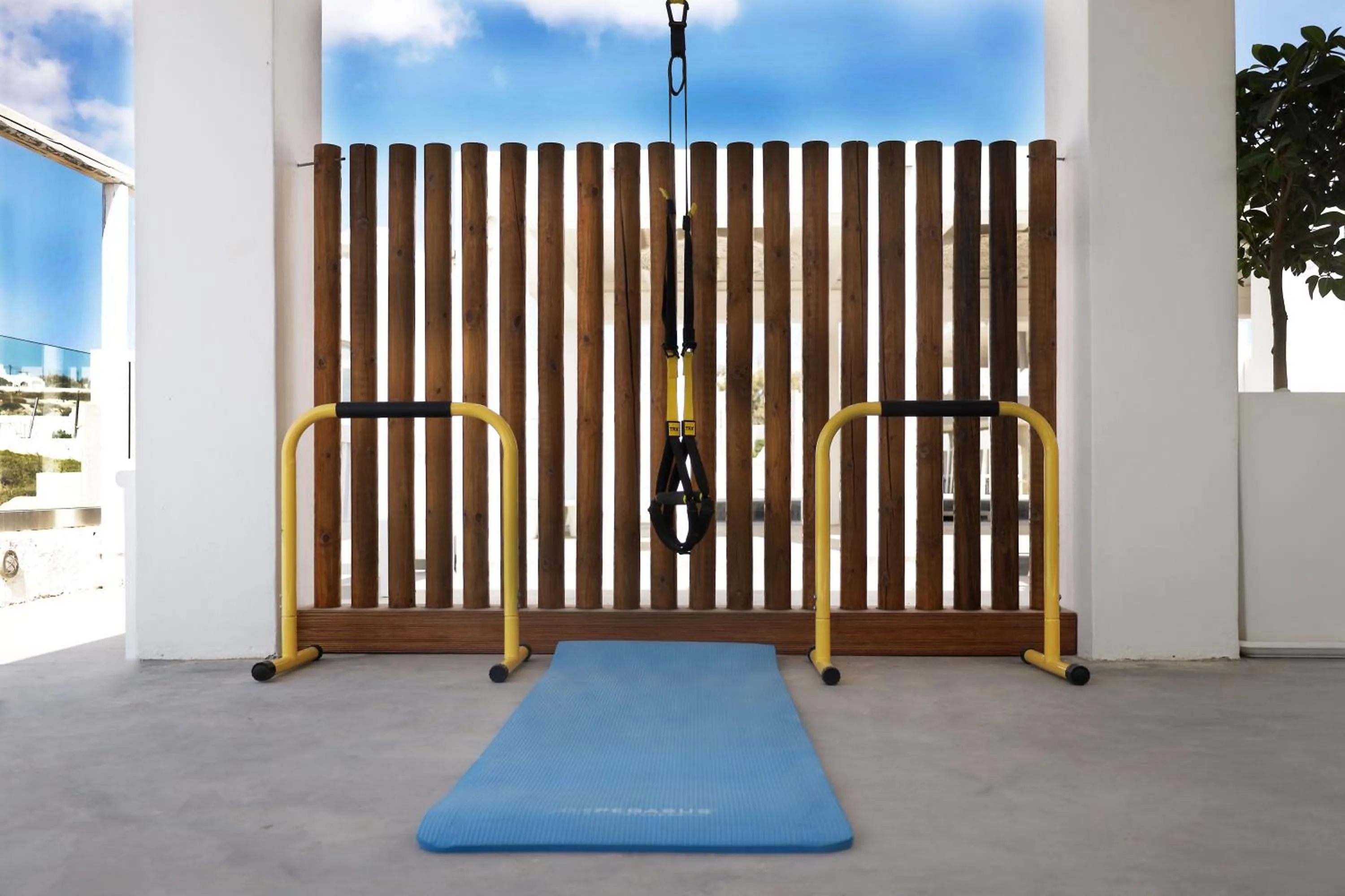 Fitness centre/facilities in Caldera's Dolphin Suites