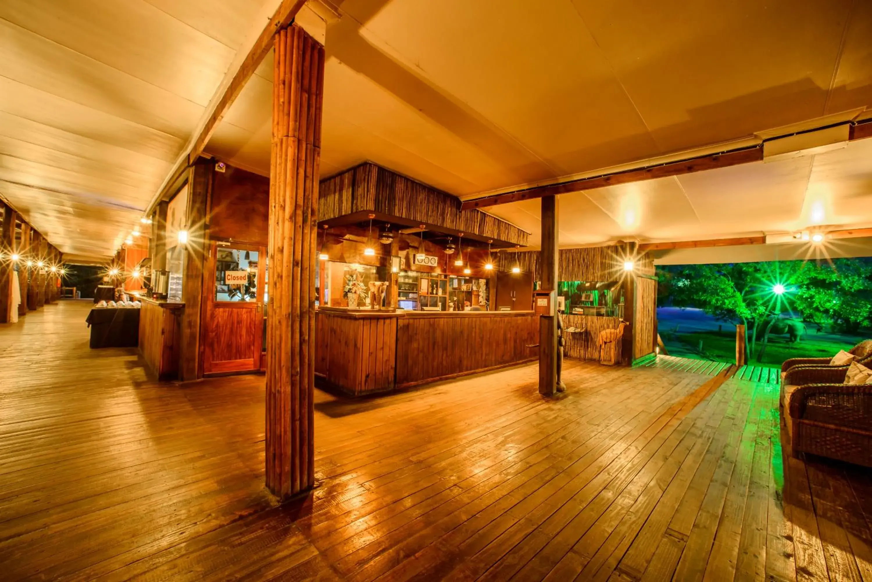 Lobby or reception in Nkambeni Safari Camp Lobby or reception in Nkambeni Safari Camp