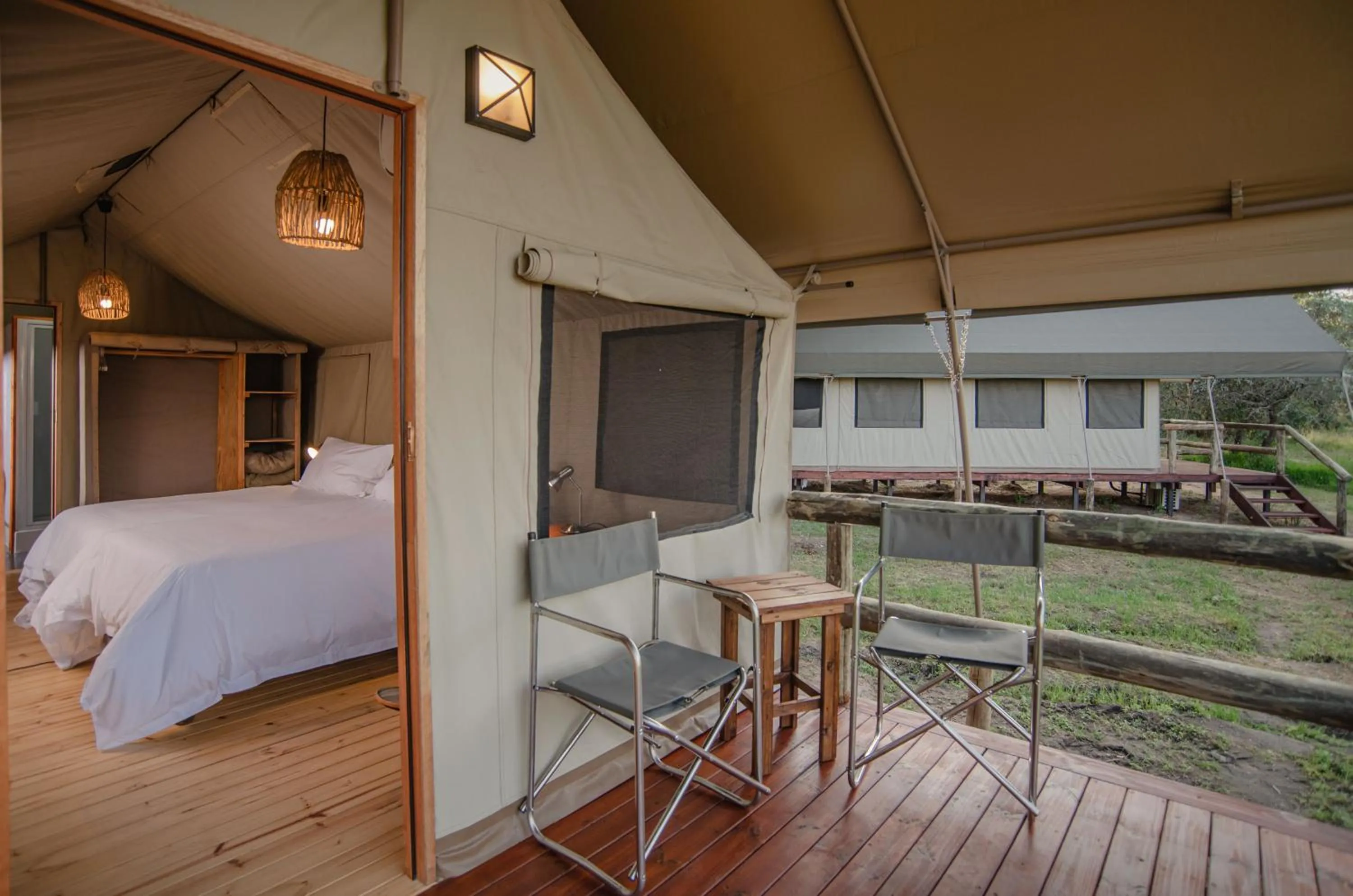 Bedroom, Bed in Nkambeni Safari Camp