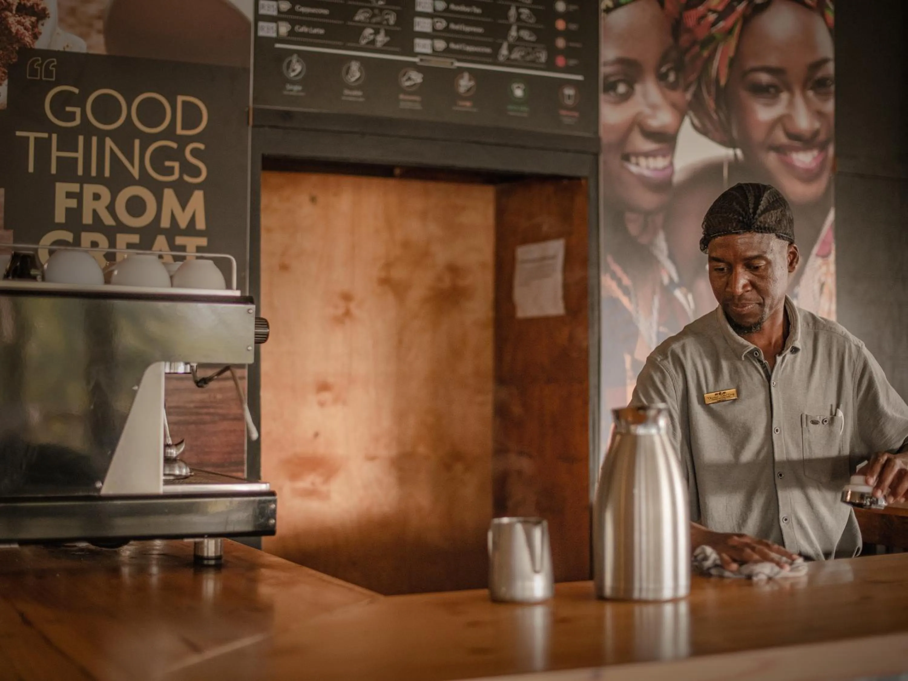 Coffee/tea facilities in Nkambeni Safari Camp