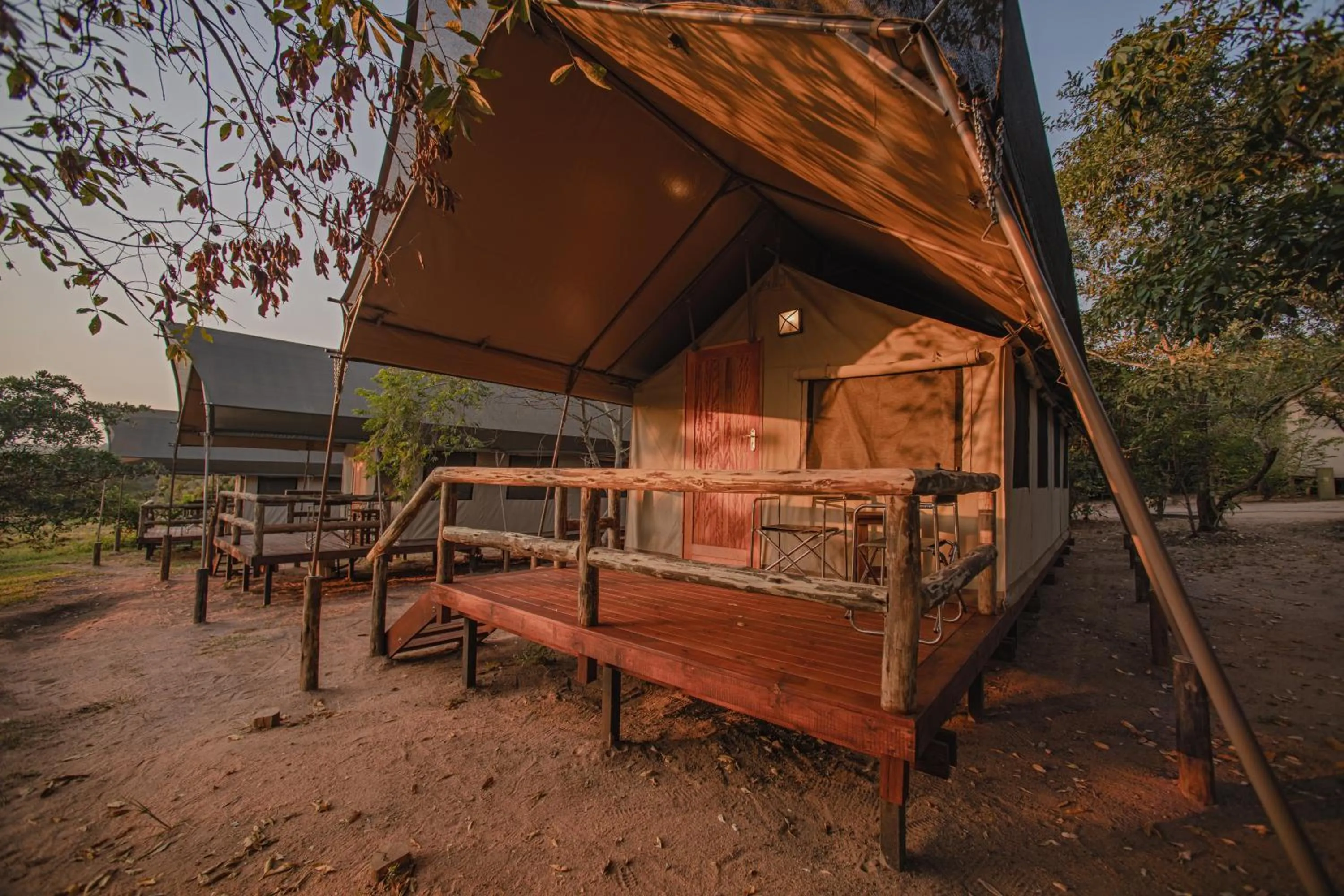 Patio in Nkambeni Safari Camp