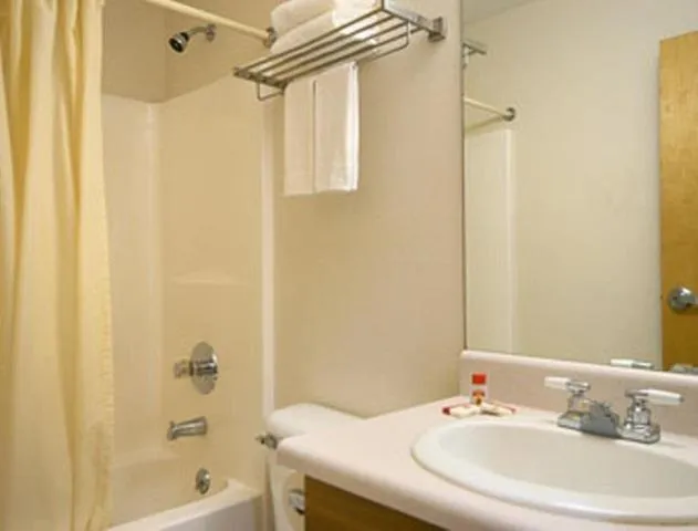 Shower in Super 8 by Wyndham Bedford