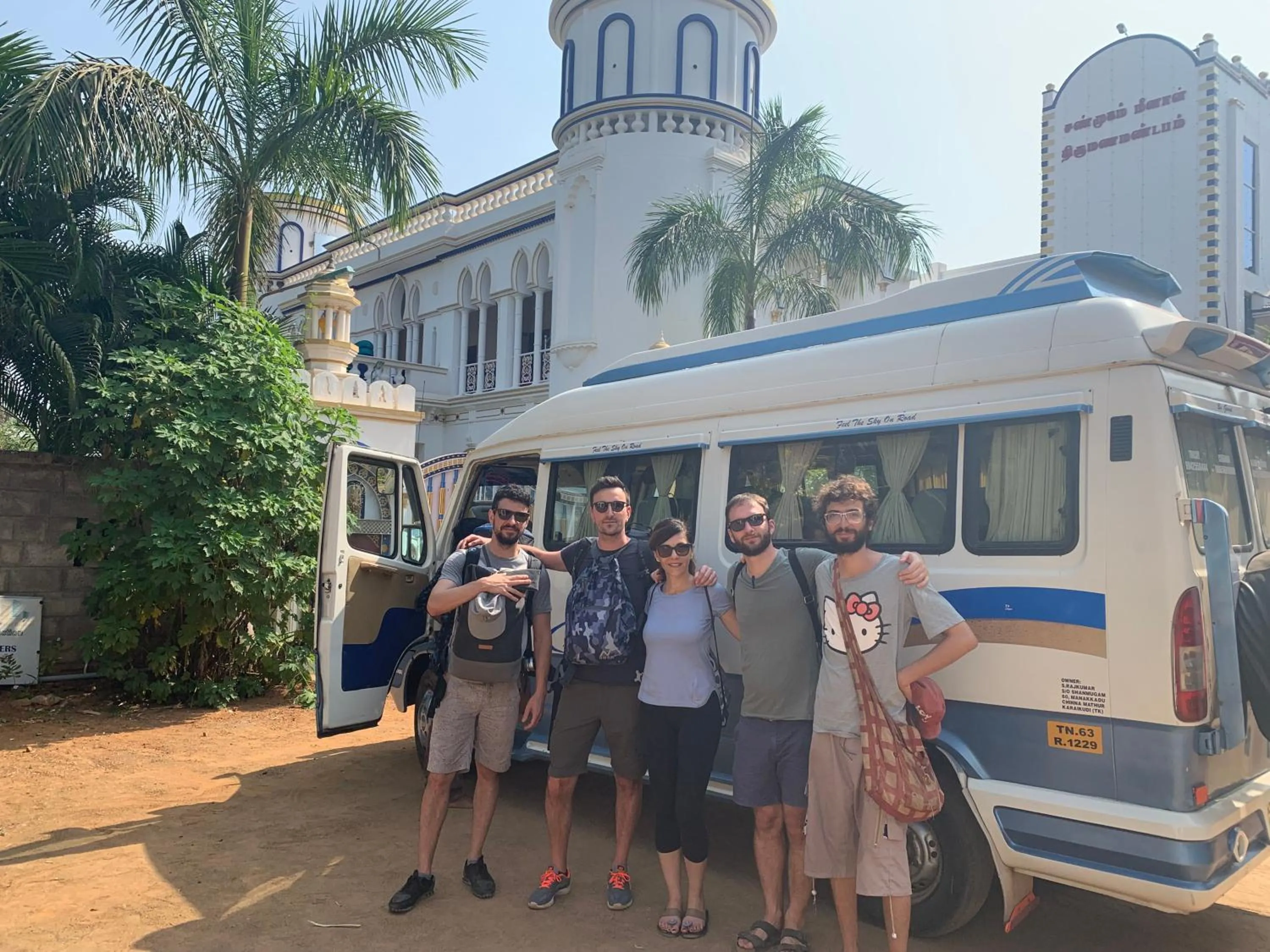 group of guests in Chola Heritage Resort