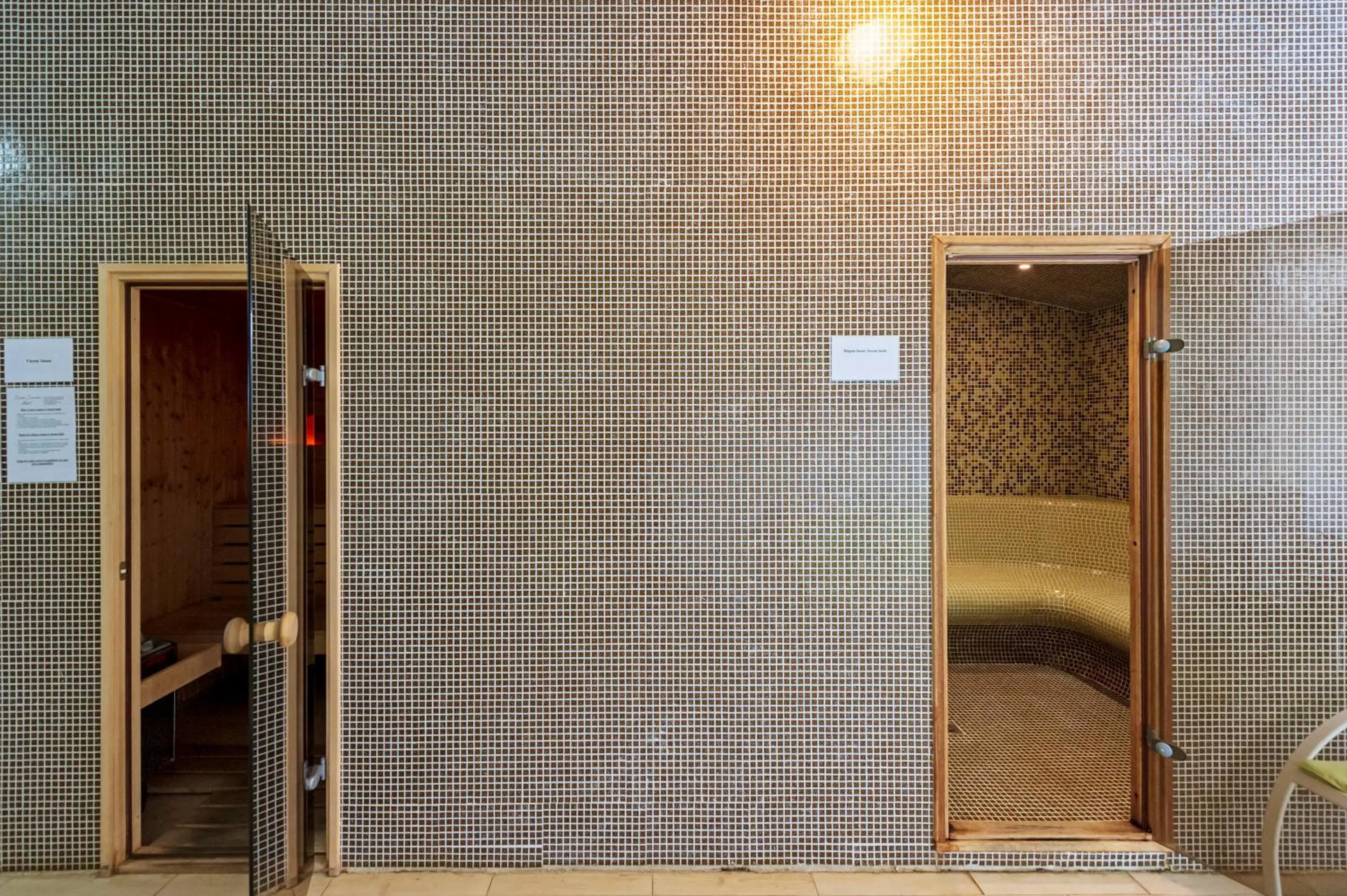 Sauna in Thermal Hotel Seven Seasons