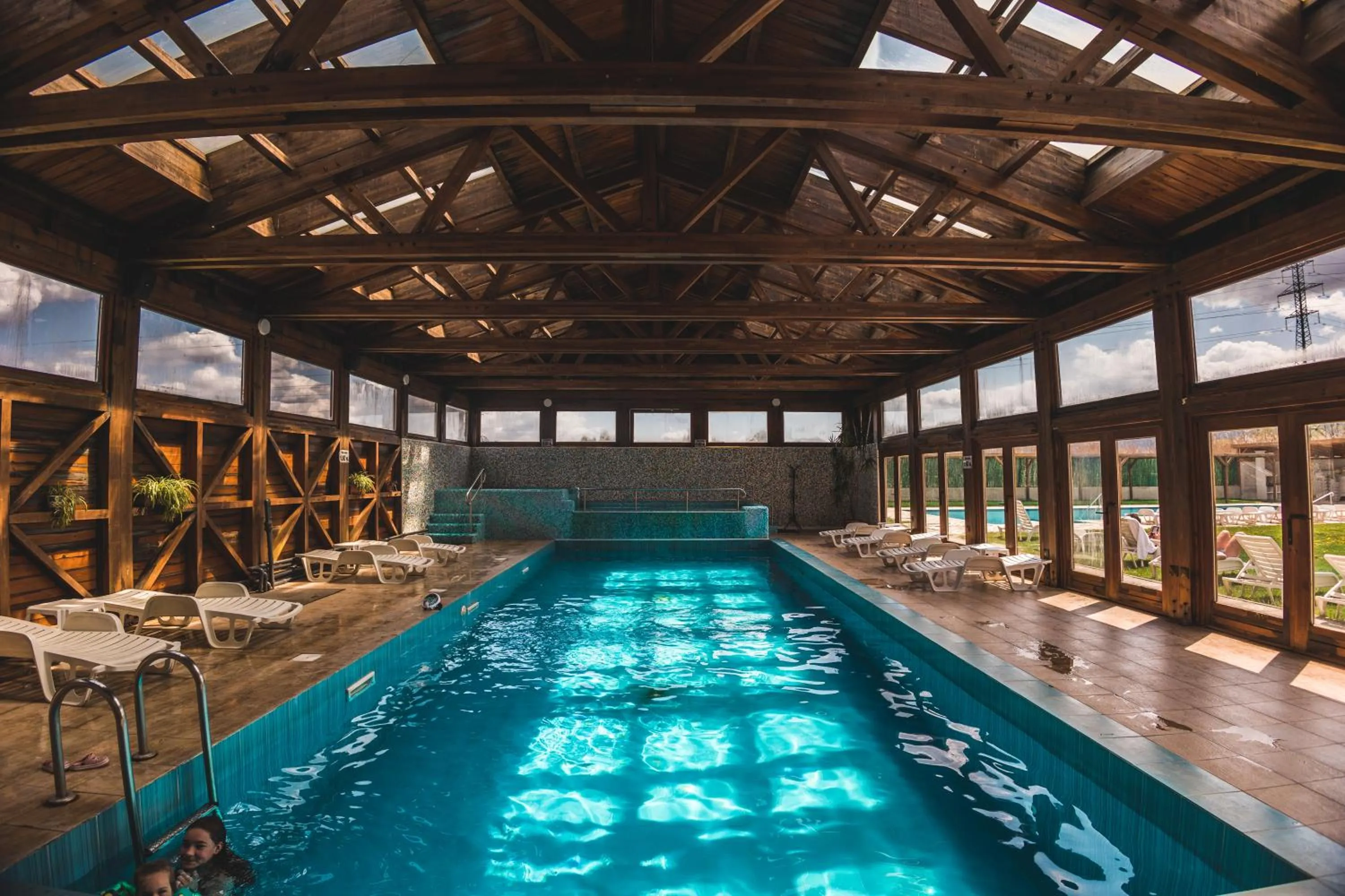 Swimming pool in Thermal Hotel Seven Seasons