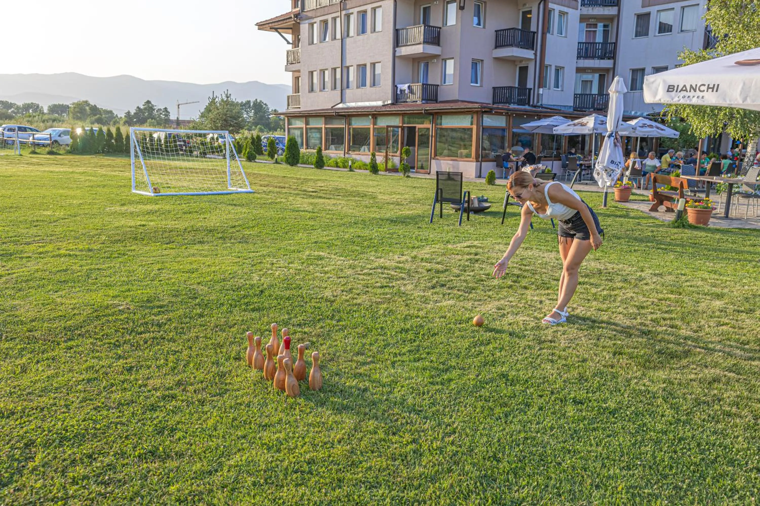 Garden in Thermal Hotel Seven Seasons
