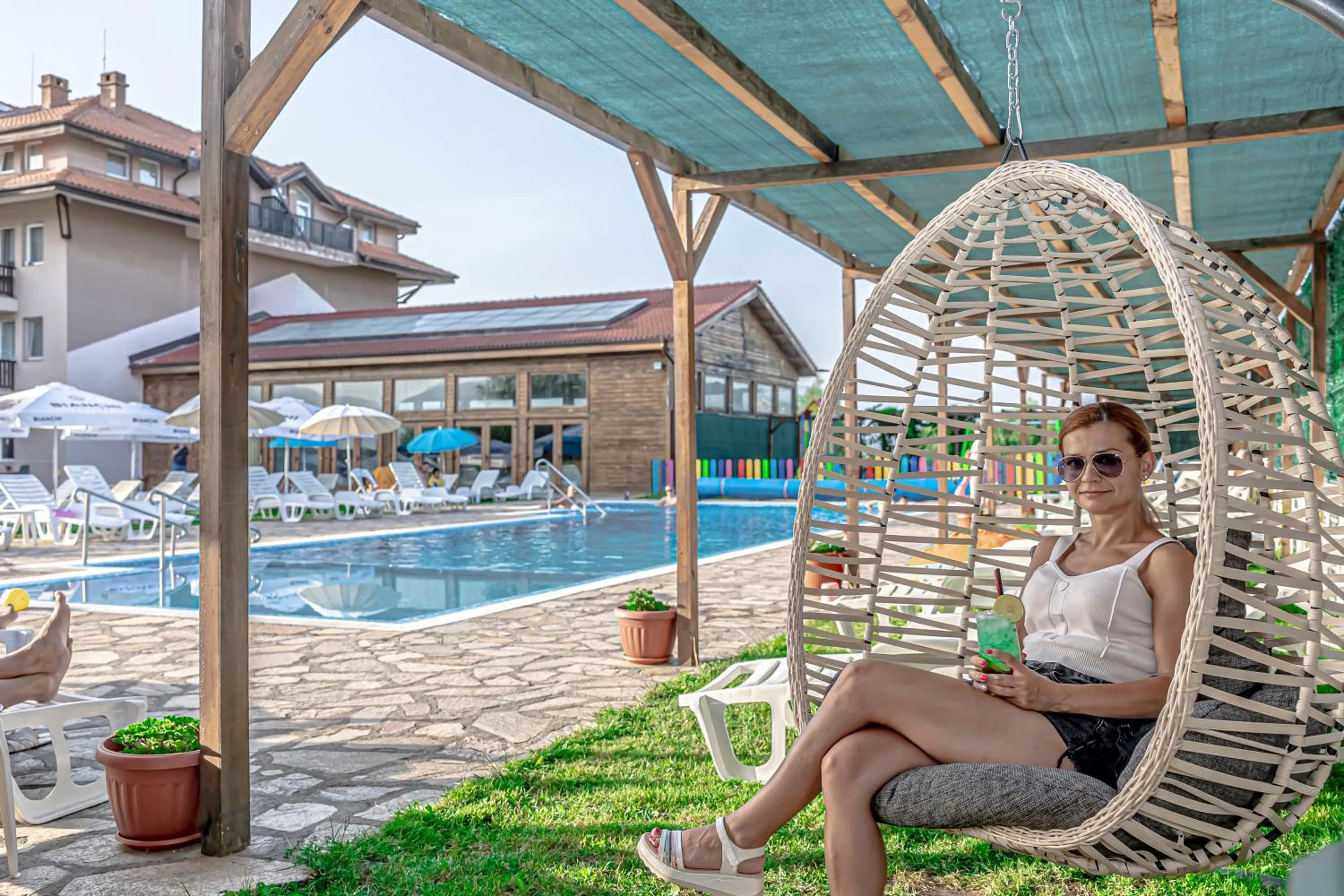 Garden in Thermal Hotel Seven Seasons