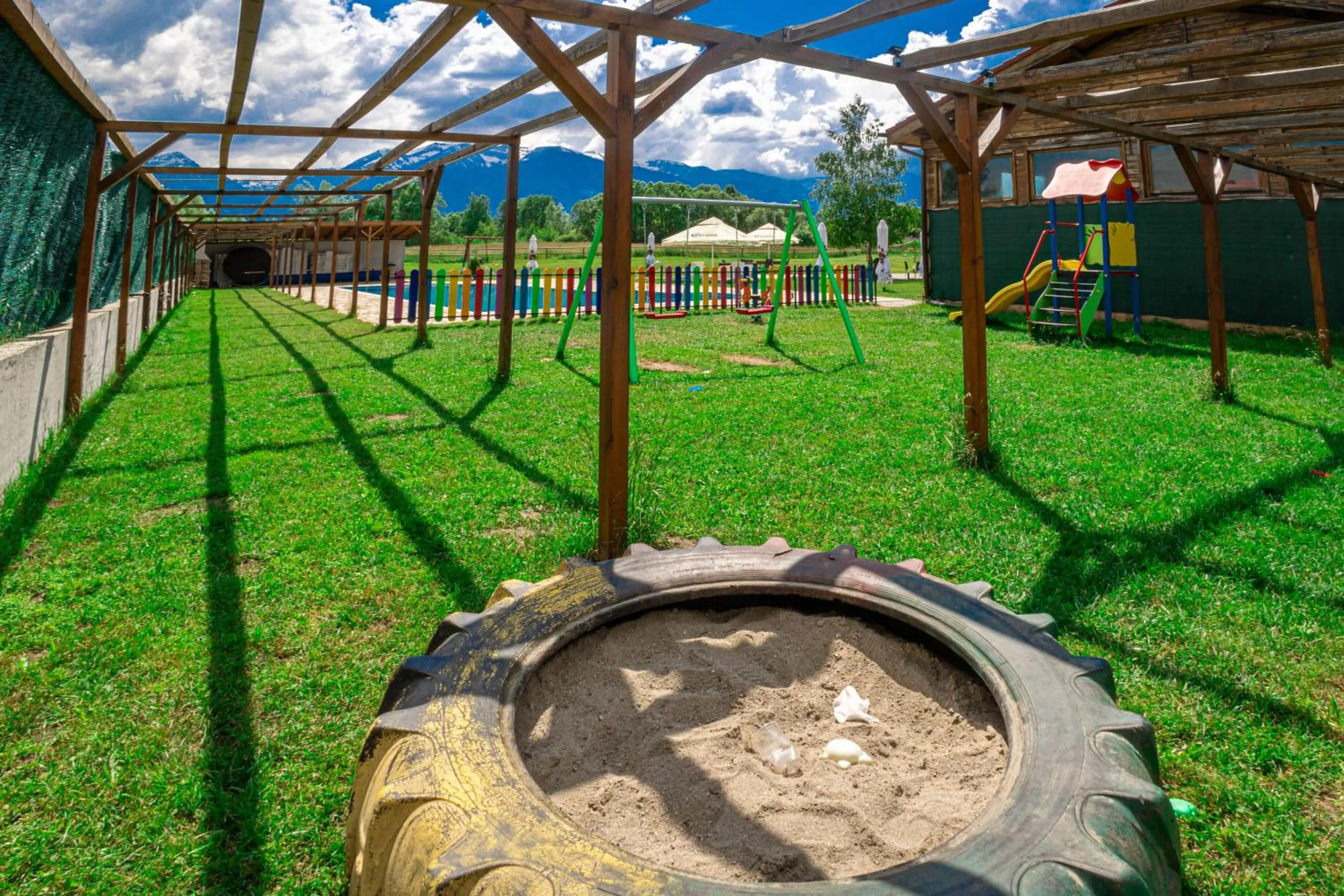 Children play ground in Thermal Hotel Seven Seasons