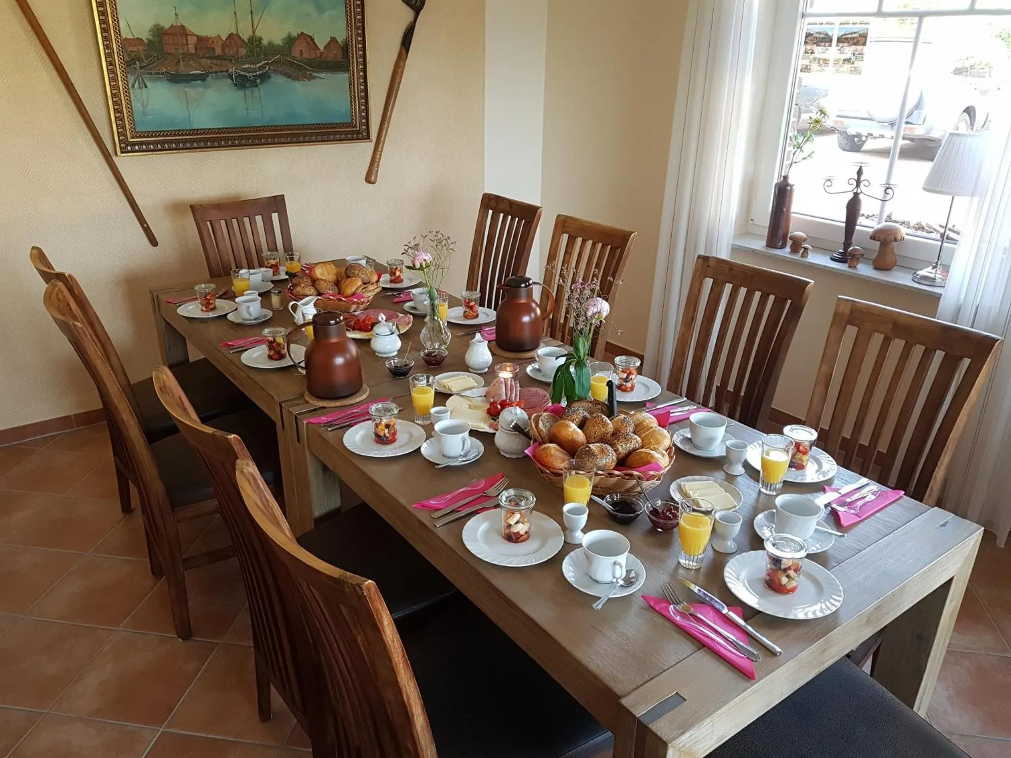 Breakfast in Hausnordlicht Dachspitze