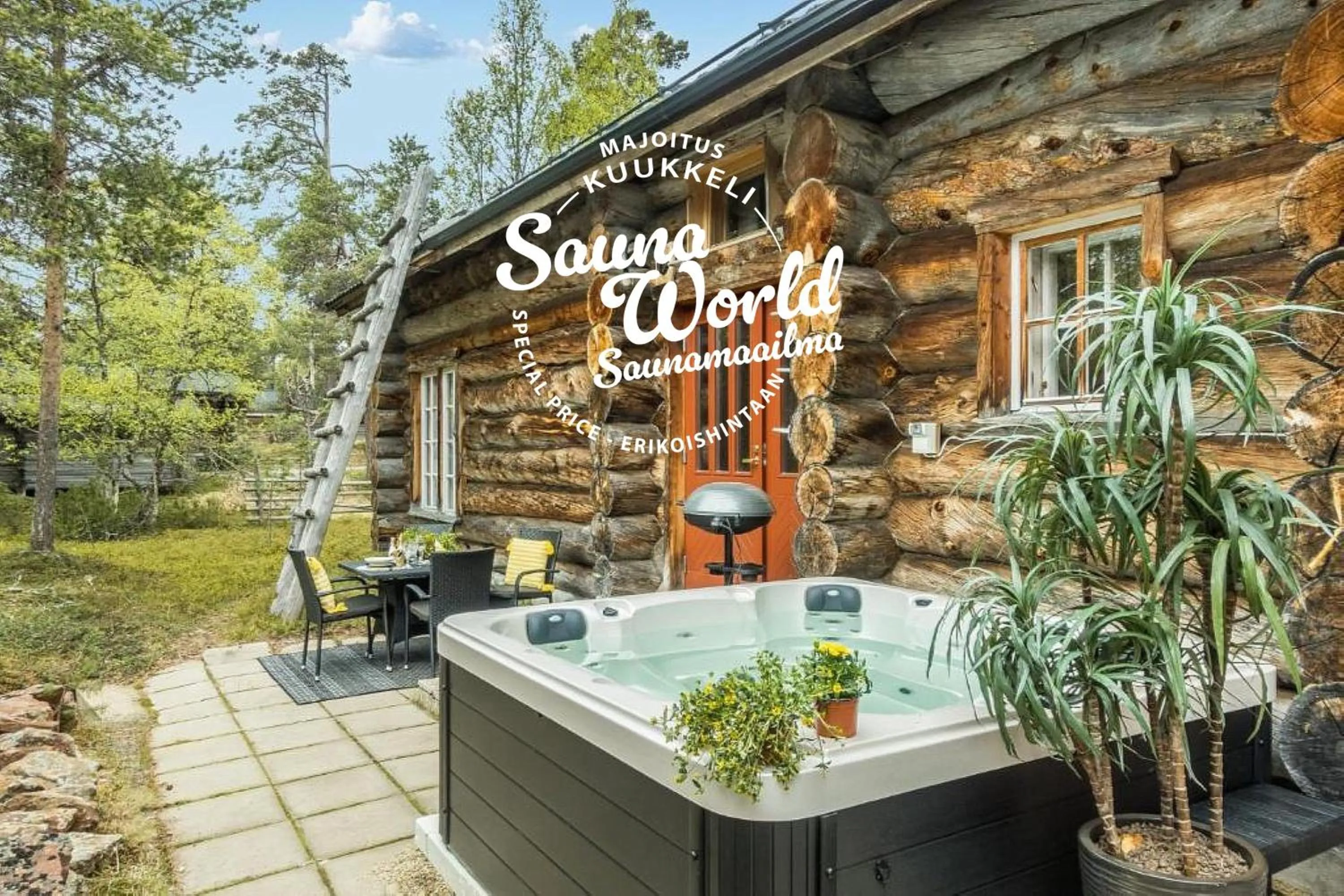 Day in Kuukkeli Hirvas Suite