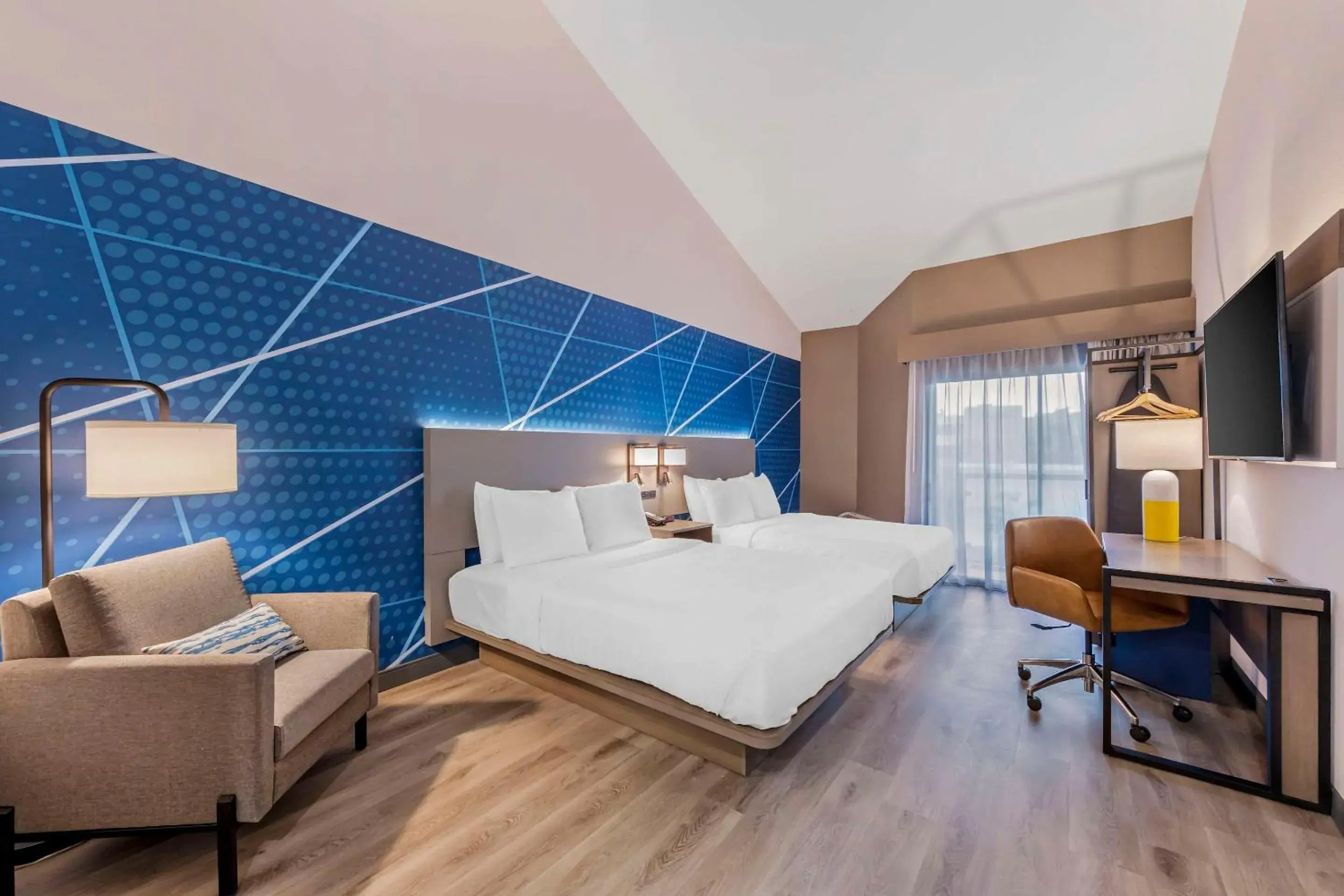 Standard Room, 2 Queen Beds, Accessible Tub, Non Smoking, Balcony in Comfort Inn & Suites Irvine Spectrum Standard Room, 2 Queen Beds, Accessible Tub, Non Smoking, Balcony in Comfort Inn & Suites Irvine Spectrum
