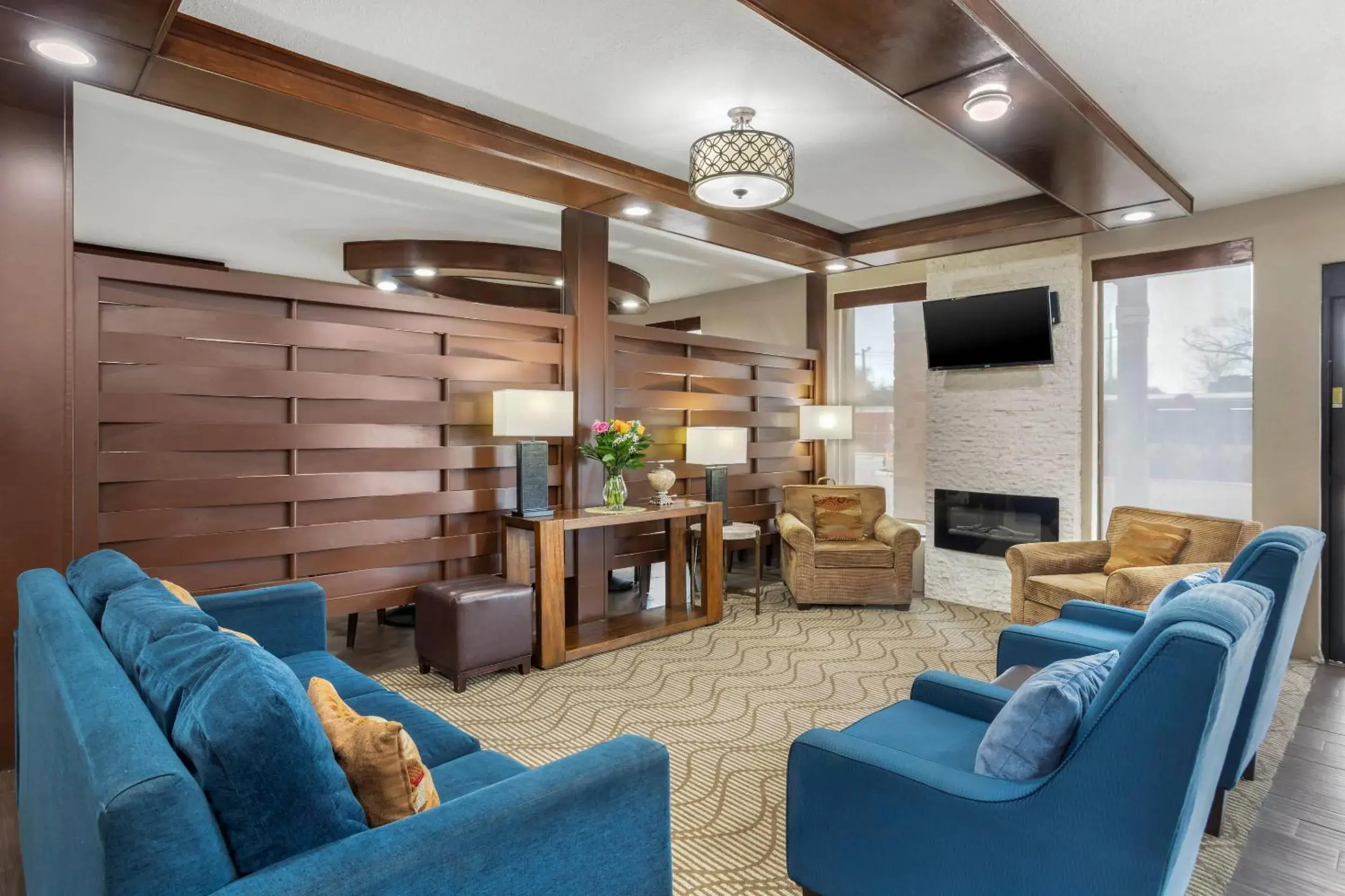 Lobby or reception in Comfort Suites Brenham Lobby or reception in Comfort Suites Brenham