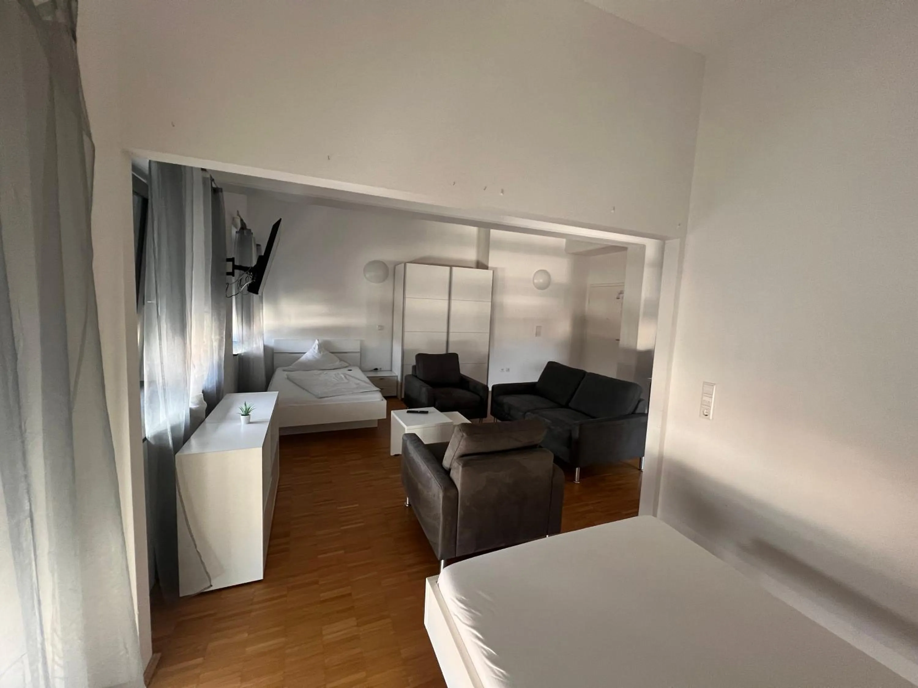 TV and multimedia, Bed in New Age Boardinghaus