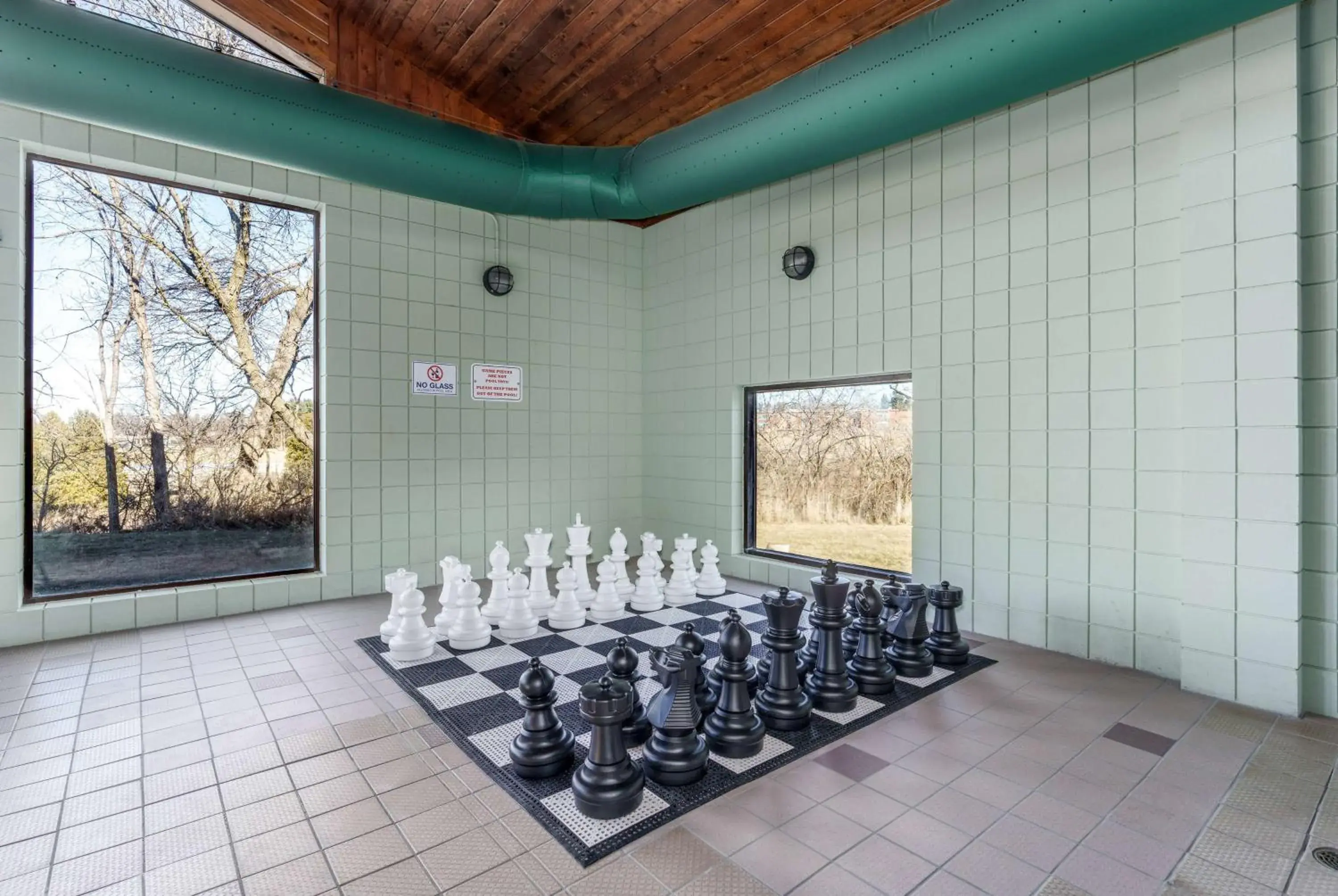 Pool view in AmericInn by Wyndham New Richmond Pool view in AmericInn by Wyndham New Richmond