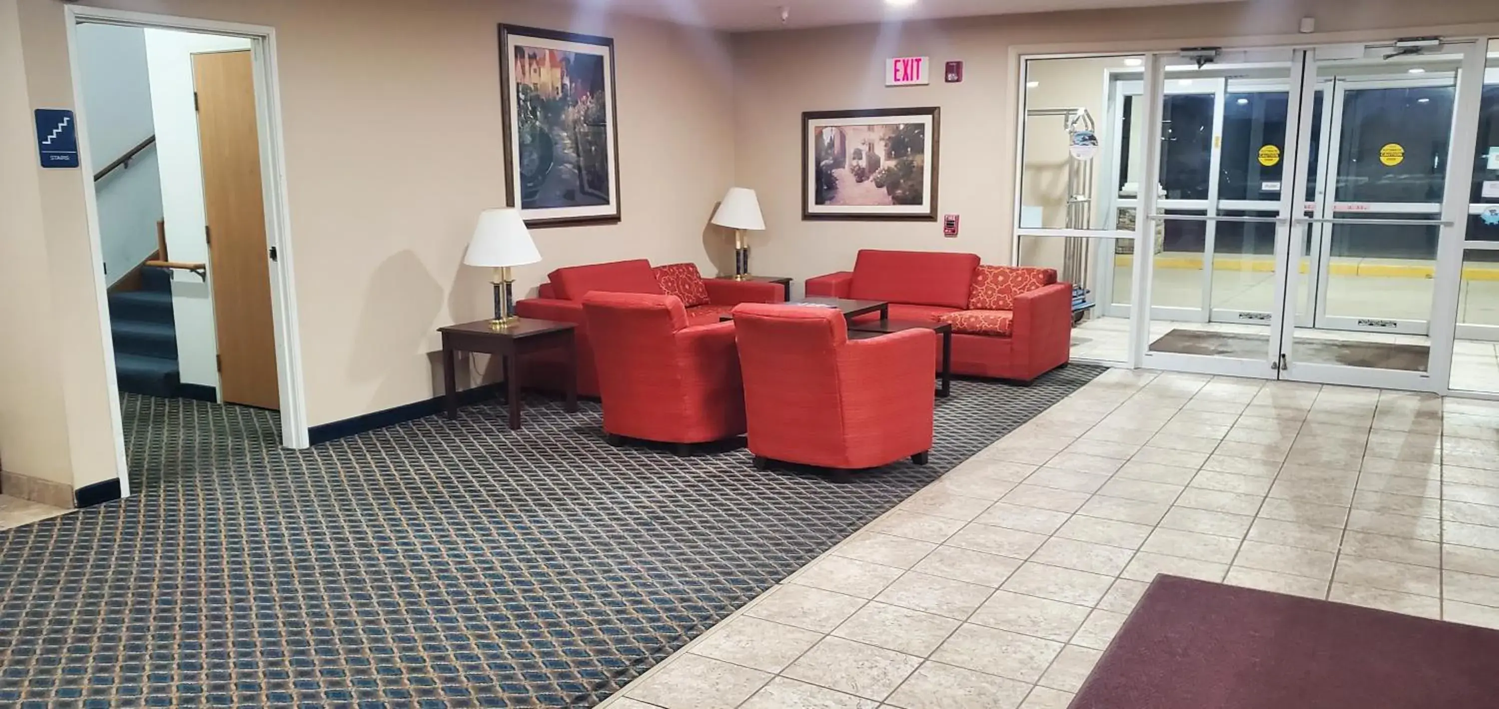 Lobby or reception in Quality Inn & Suites Eldridge Davenport North Lobby or reception in Quality Inn & Suites Eldridge Davenport North
