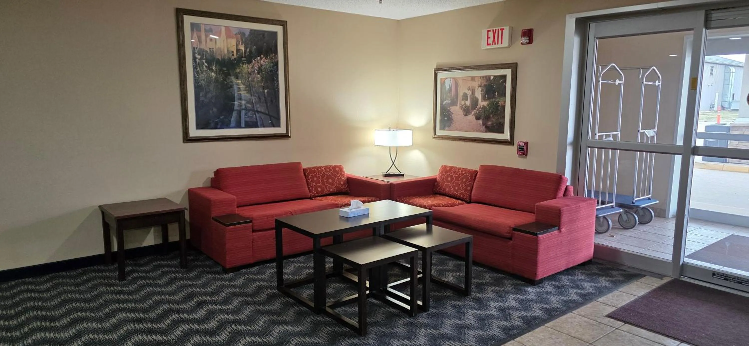 Lobby or reception in Quality Inn & Suites Eldridge Davenport North