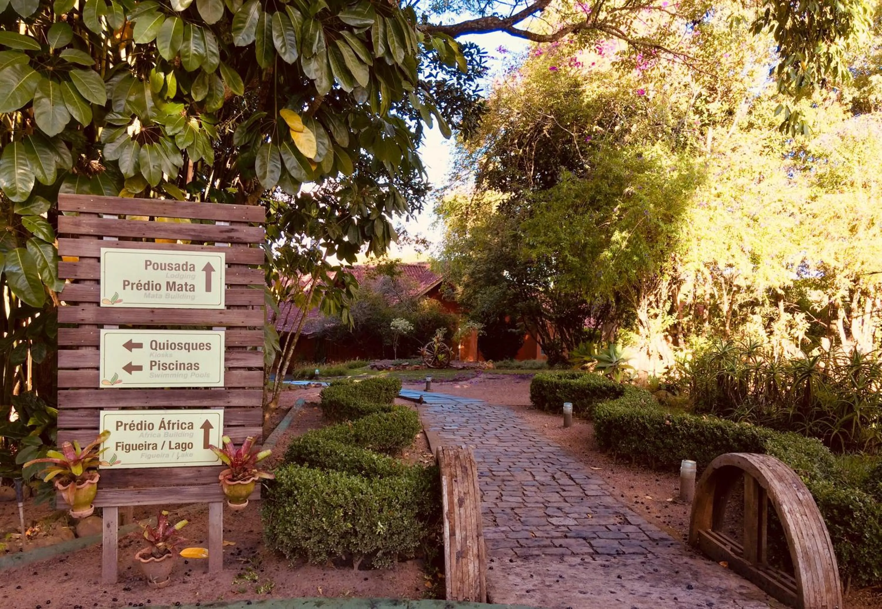 Garden in Vila Ventura Ecoresort
