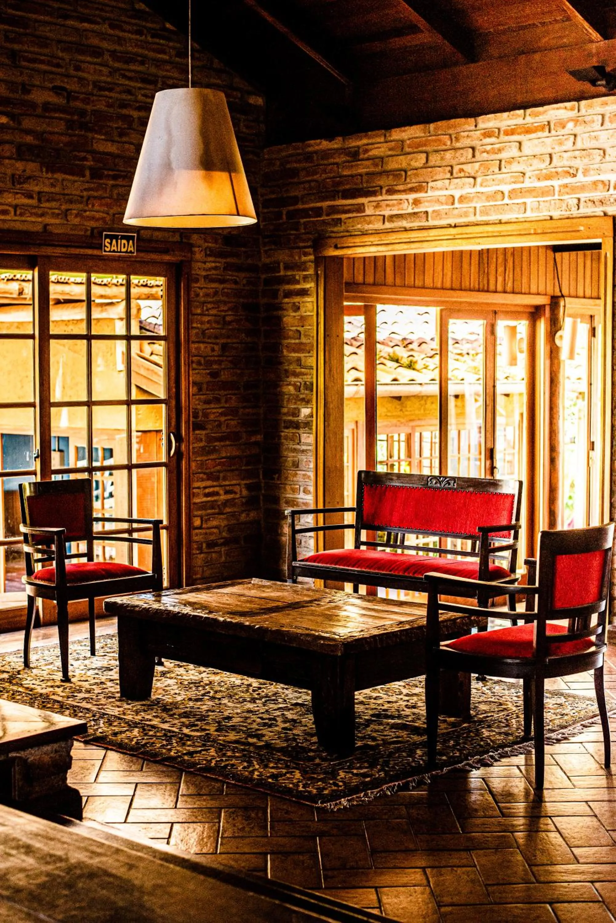 Living room in Vila Ventura Ecoresort