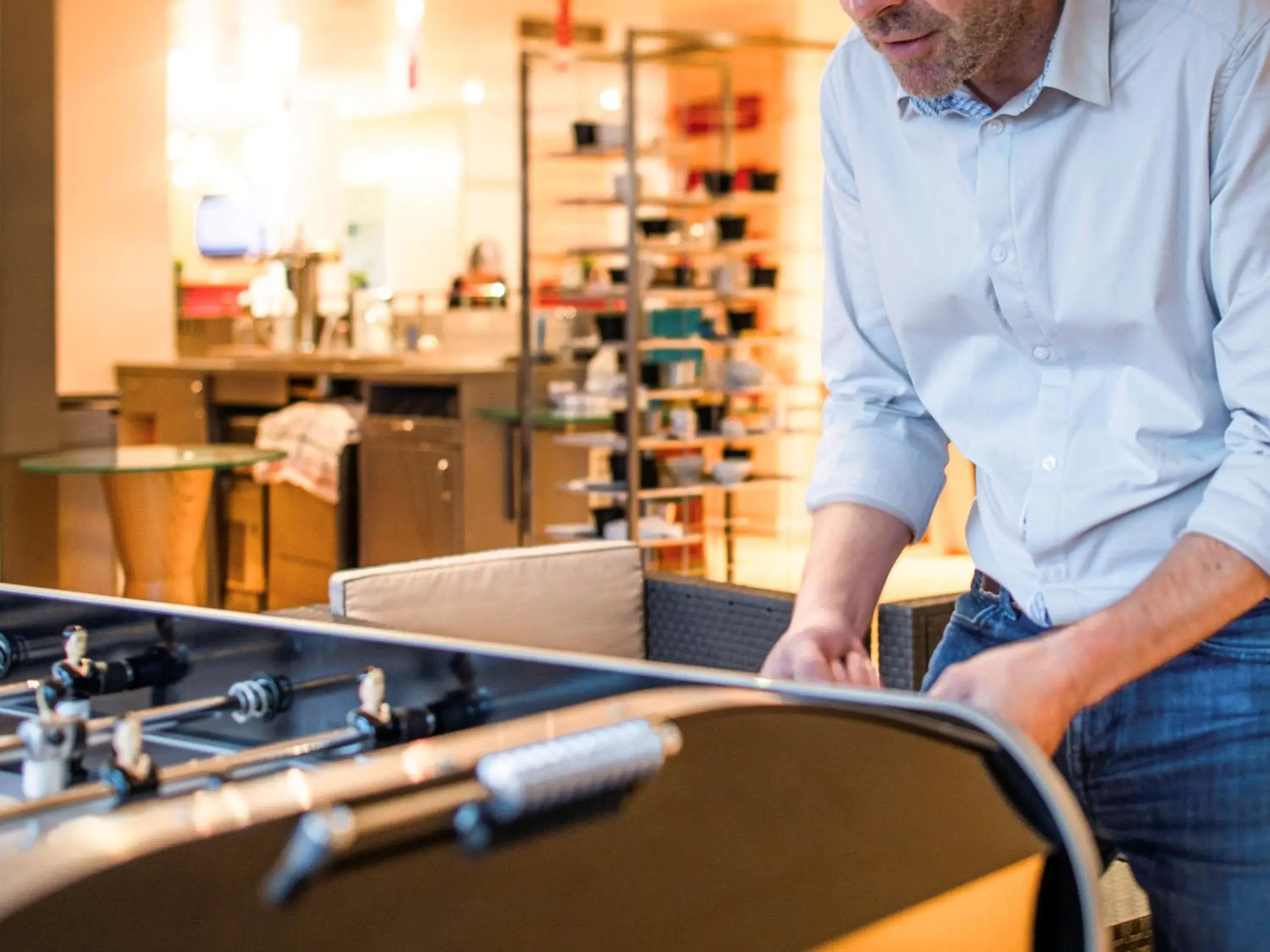 Lounge or bar in ibis Quimperle Lounge or bar in ibis Quimperle