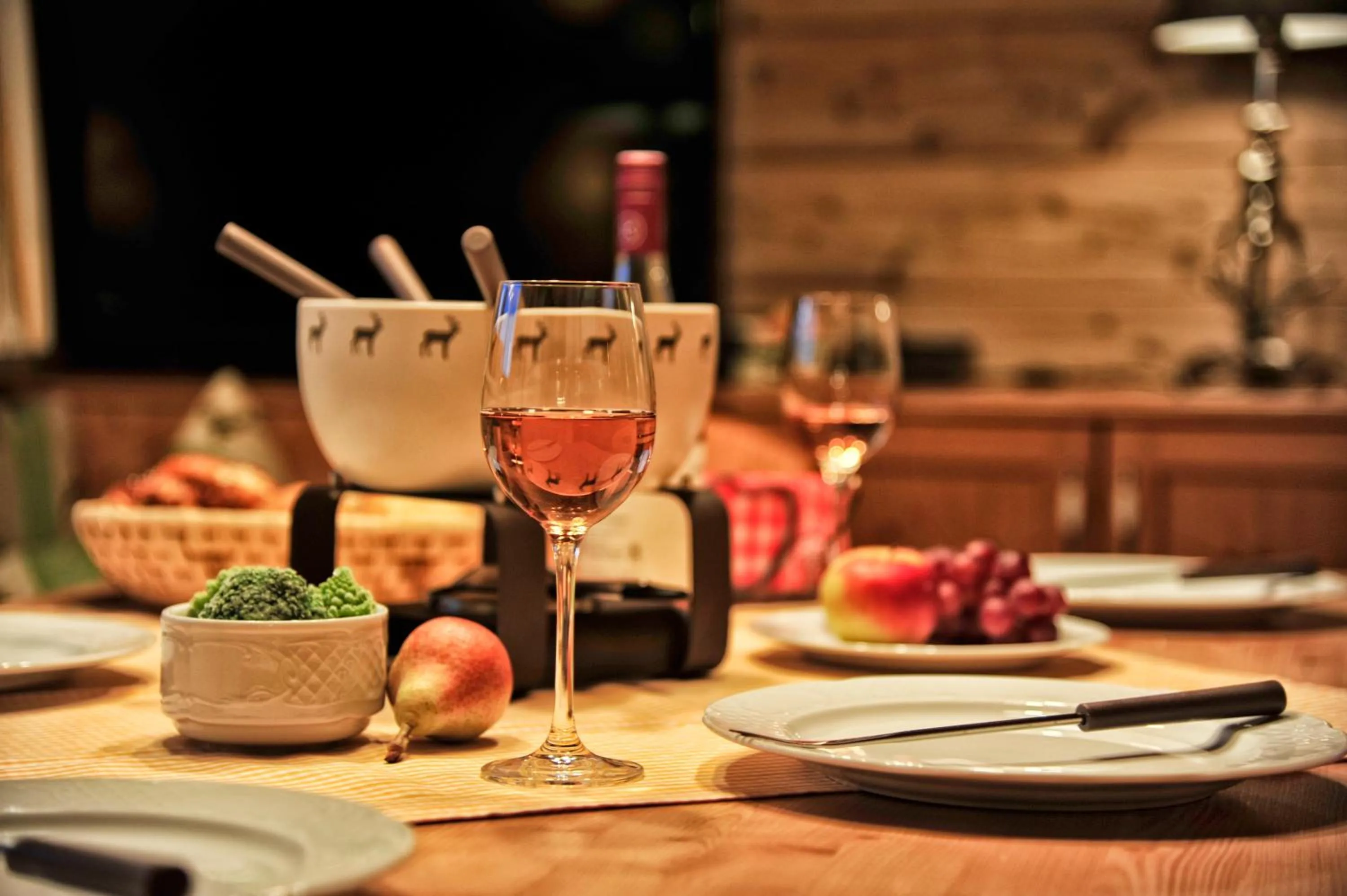 Food in Luxury Chalets Wiesenruh