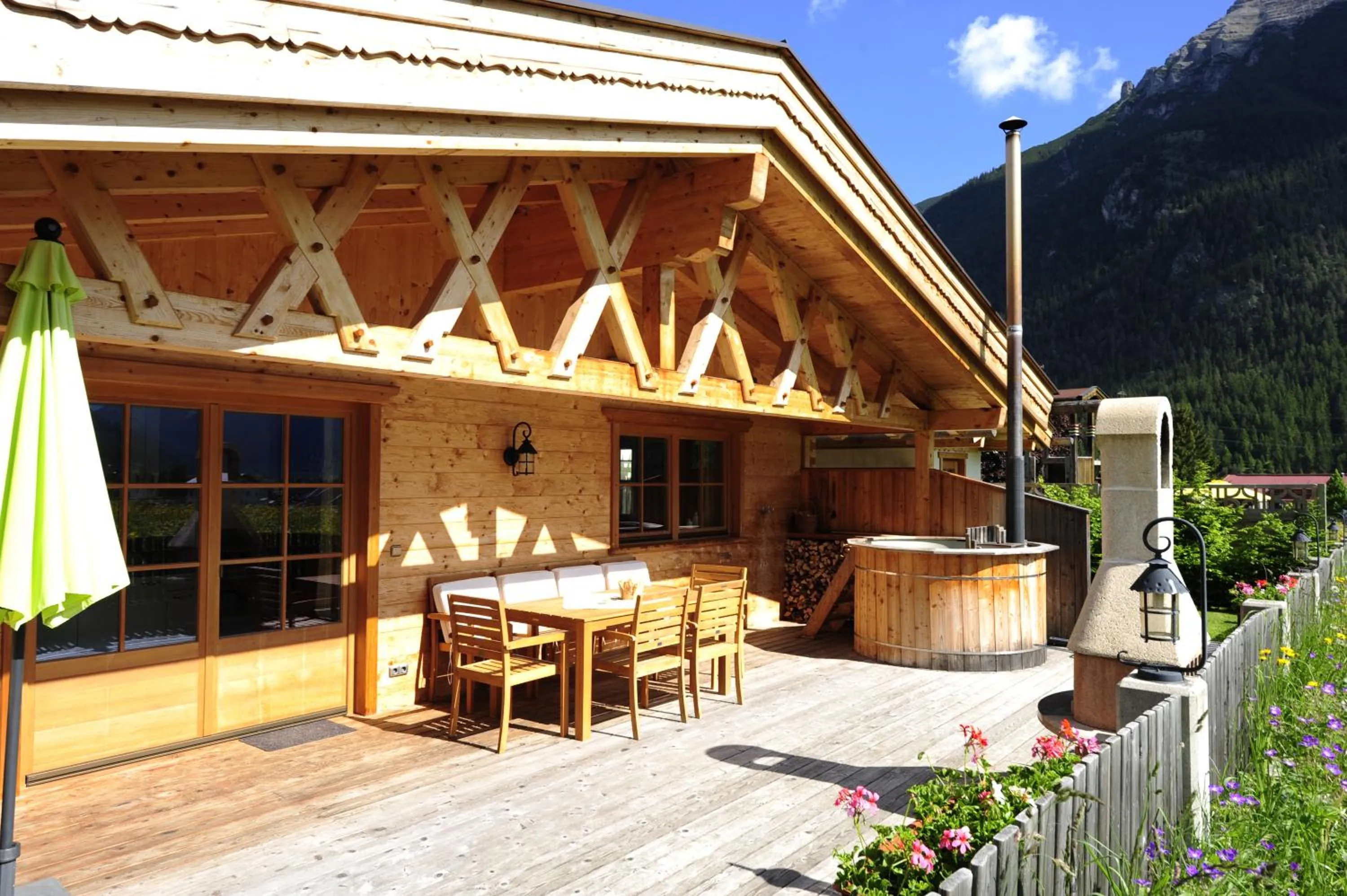 Property building in Luxury Chalets Wiesenruh