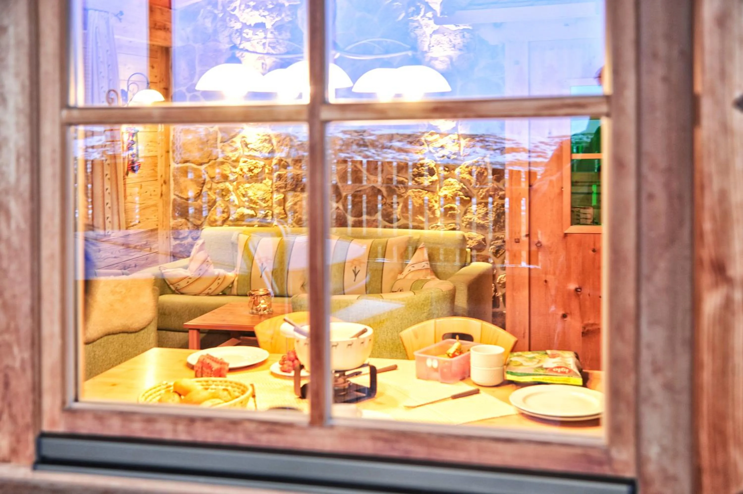 Living room in Luxury Chalets Wiesenruh