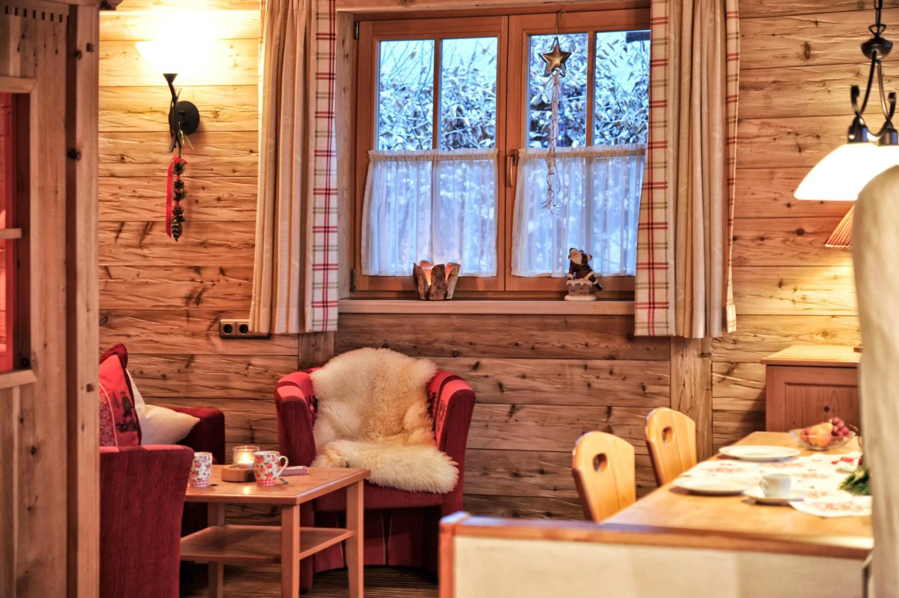 Seating area in Luxury Chalets Wiesenruh