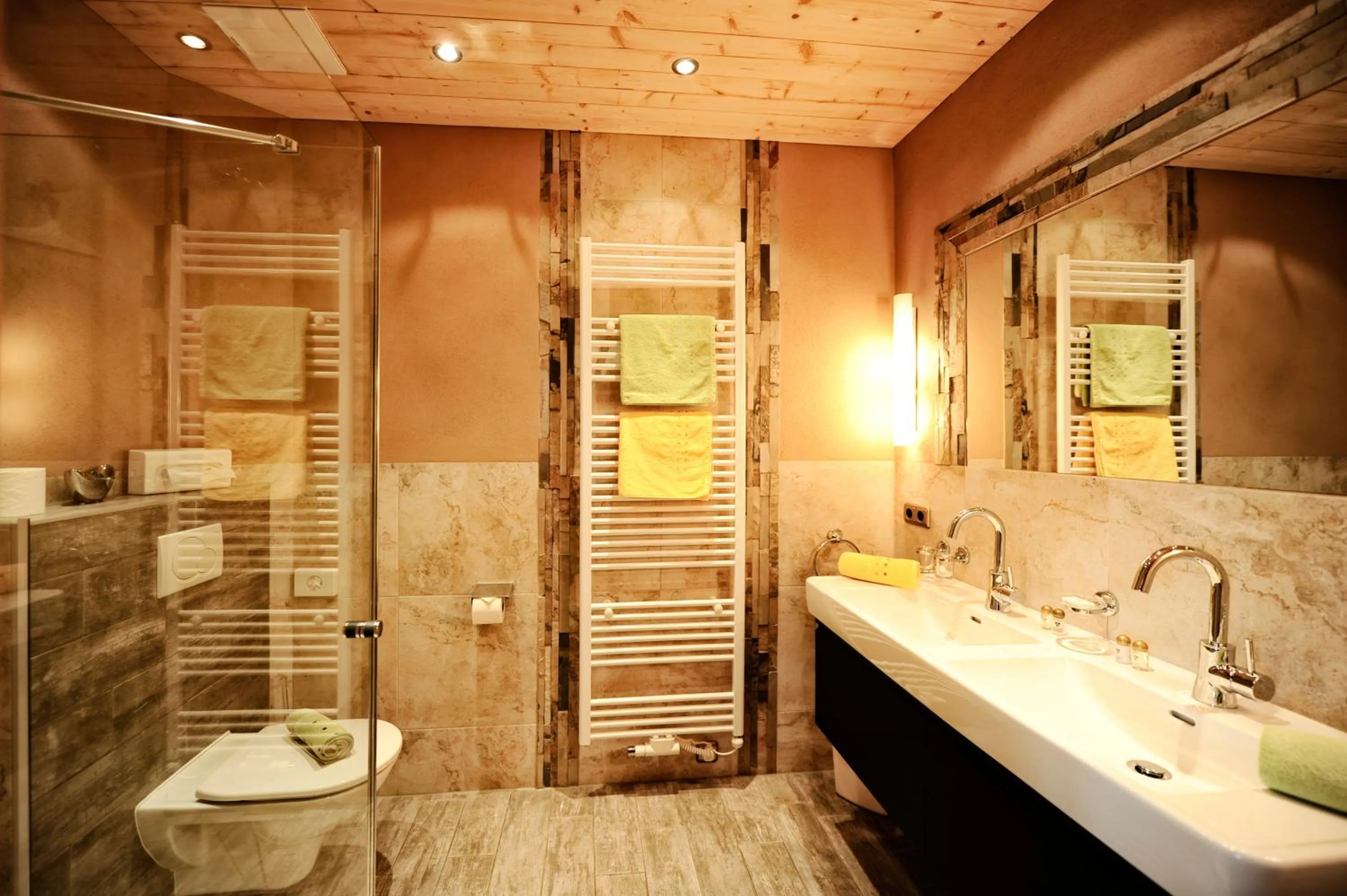 Shower in Luxury Chalets Wiesenruh