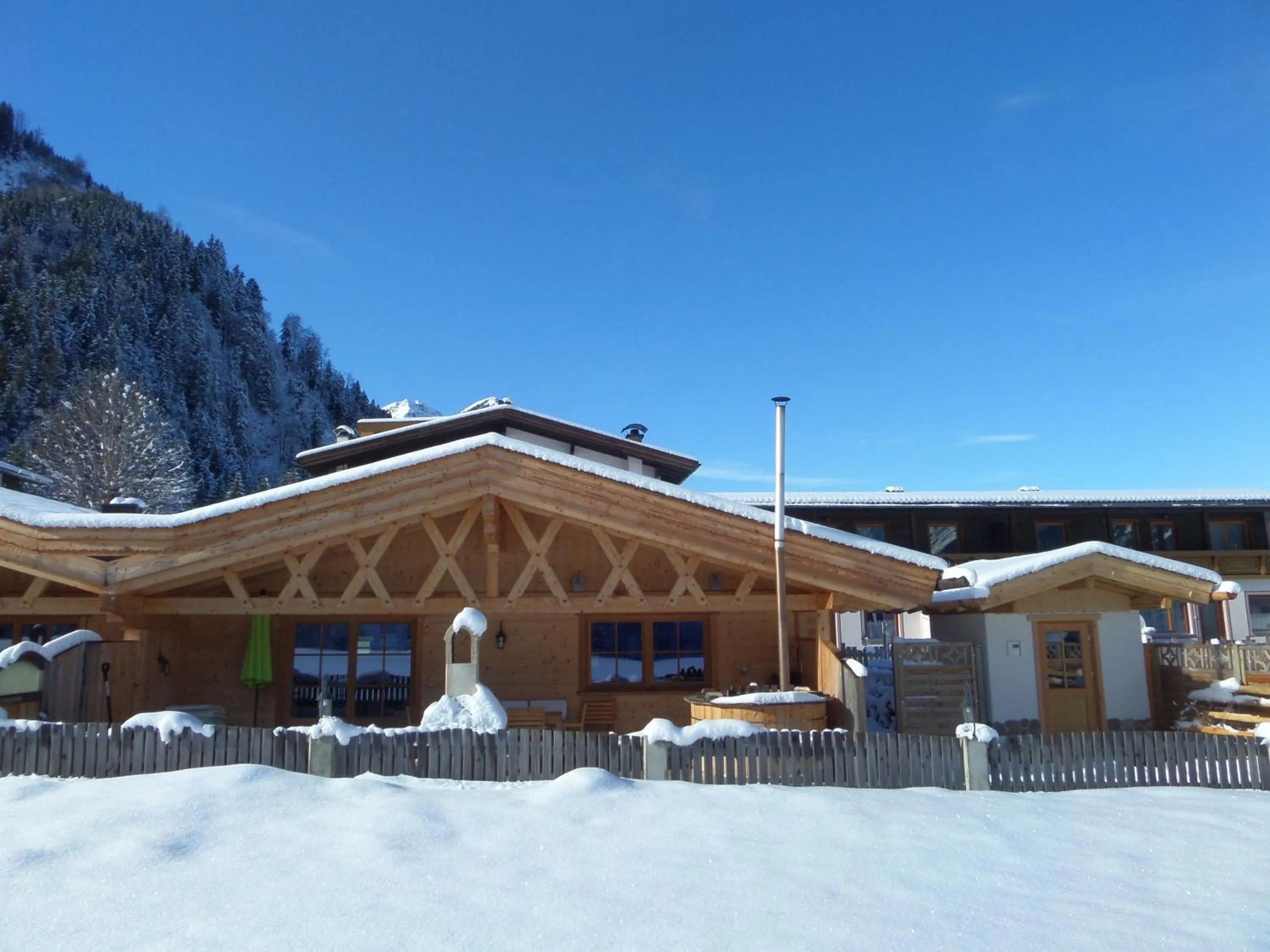 Property building in Luxury Chalets Wiesenruh