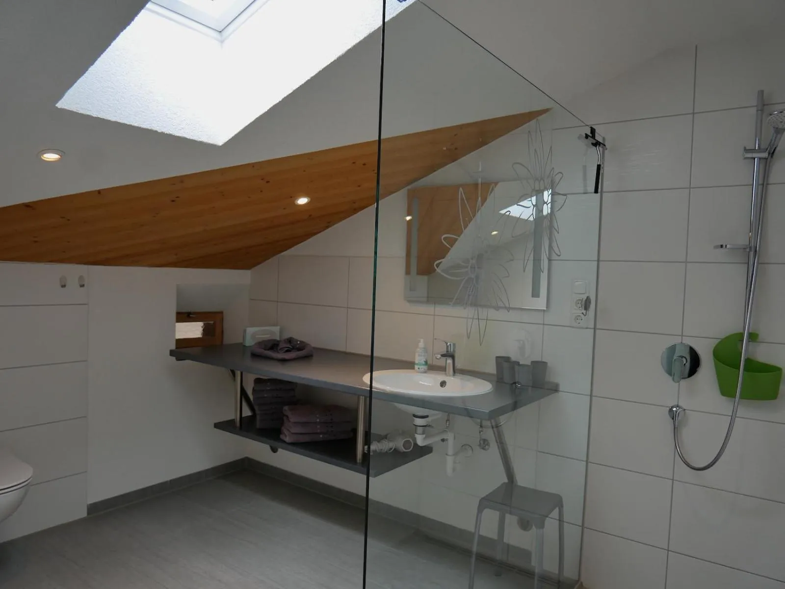 Shower in Haus Edelweiß
