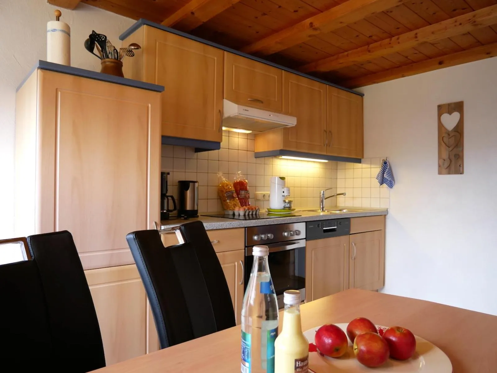 Kitchen or kitchenette in Haus Edelweiß