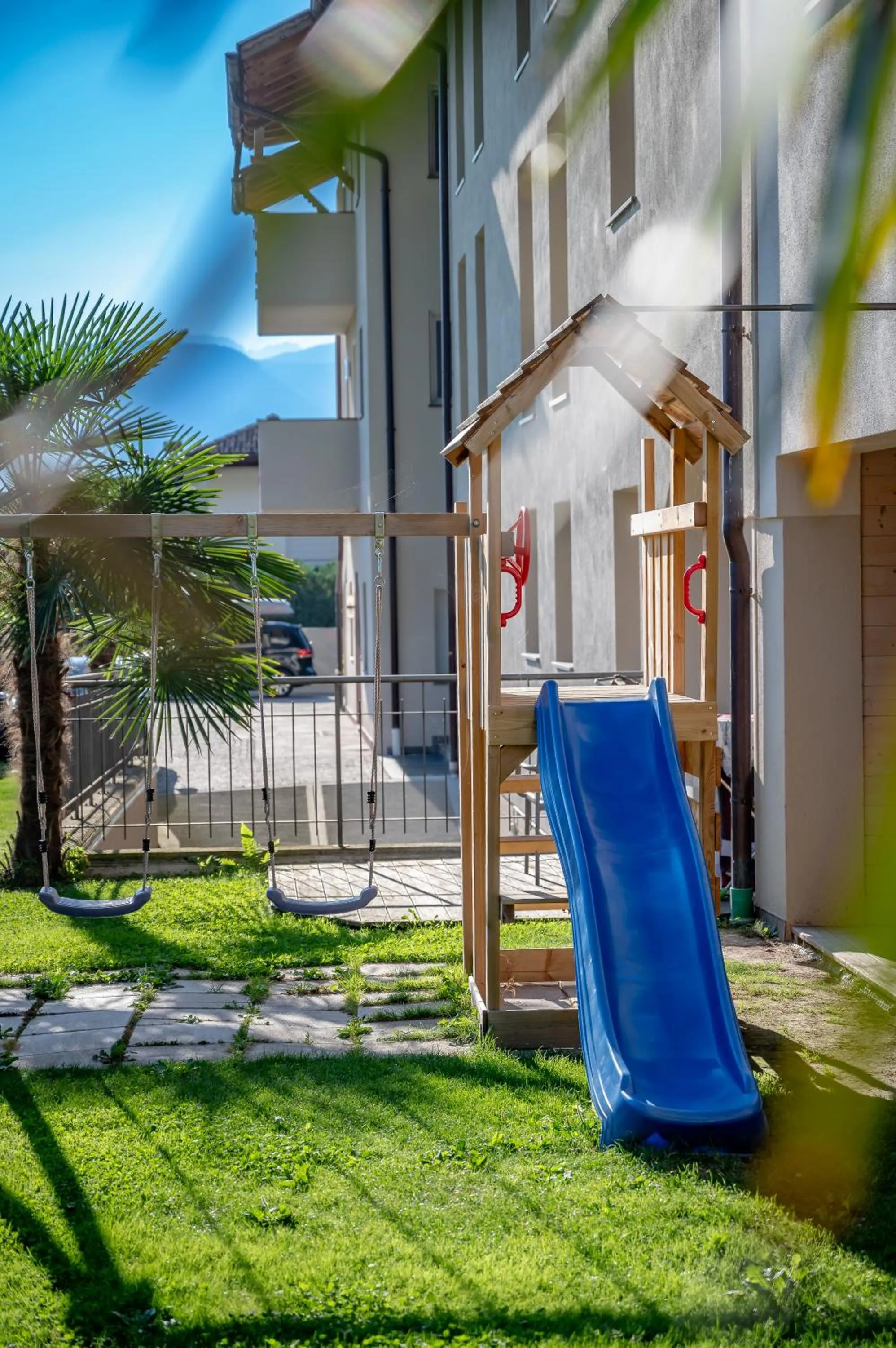 Children play ground in Garni Hotel Peterlinhof