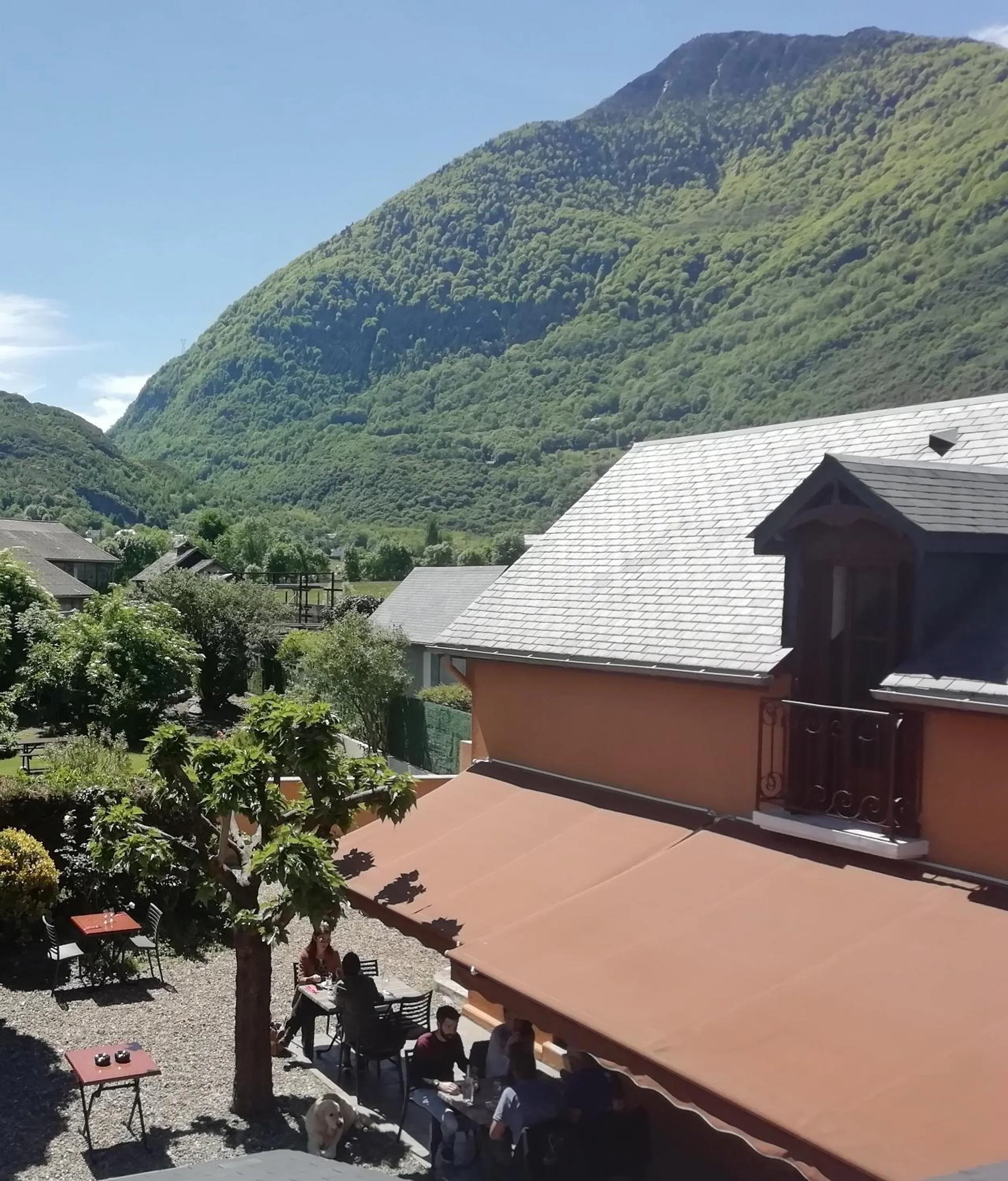 View (from property/room) in Hôtel de la Gare