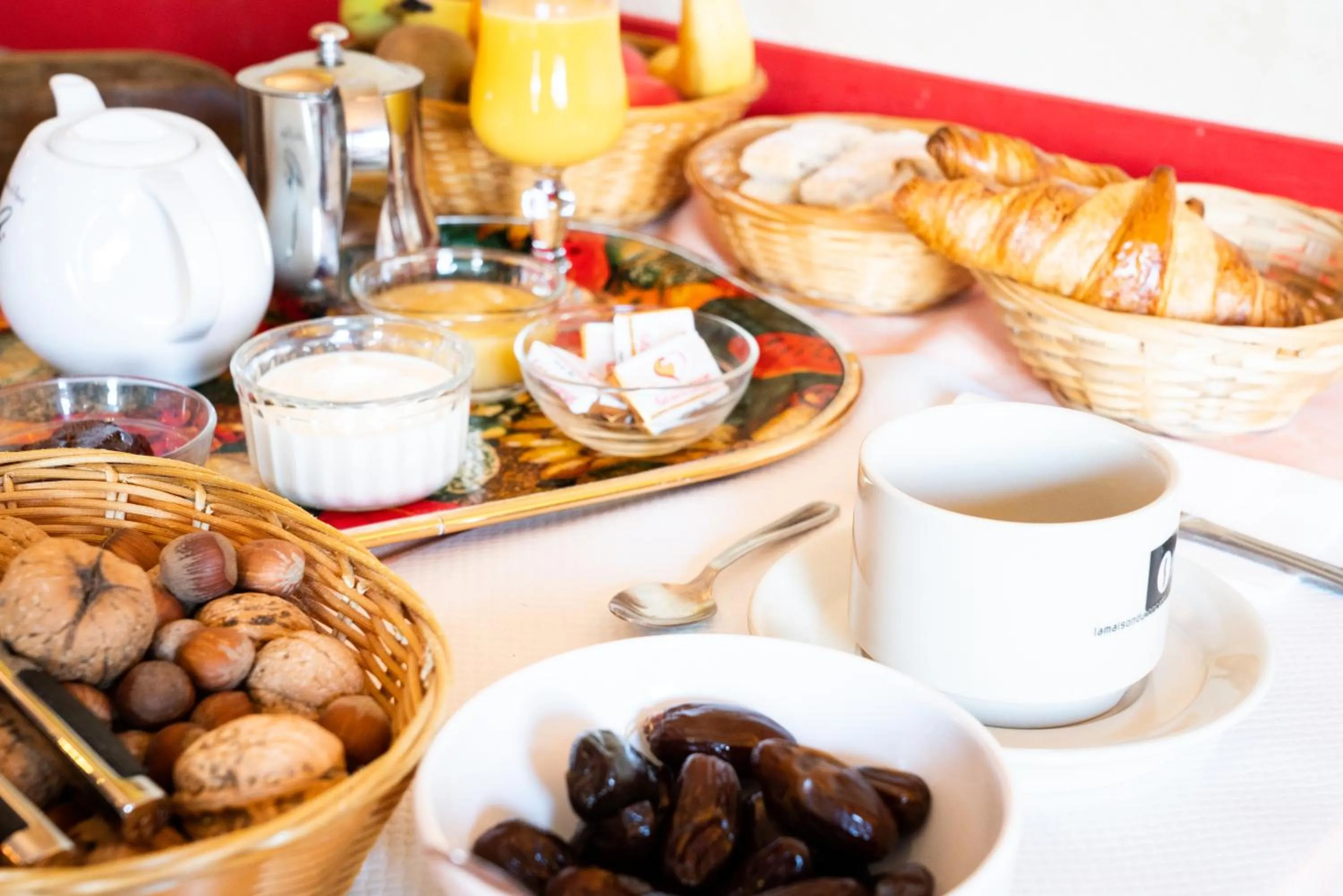 Breakfast in Hôtel de la Gare