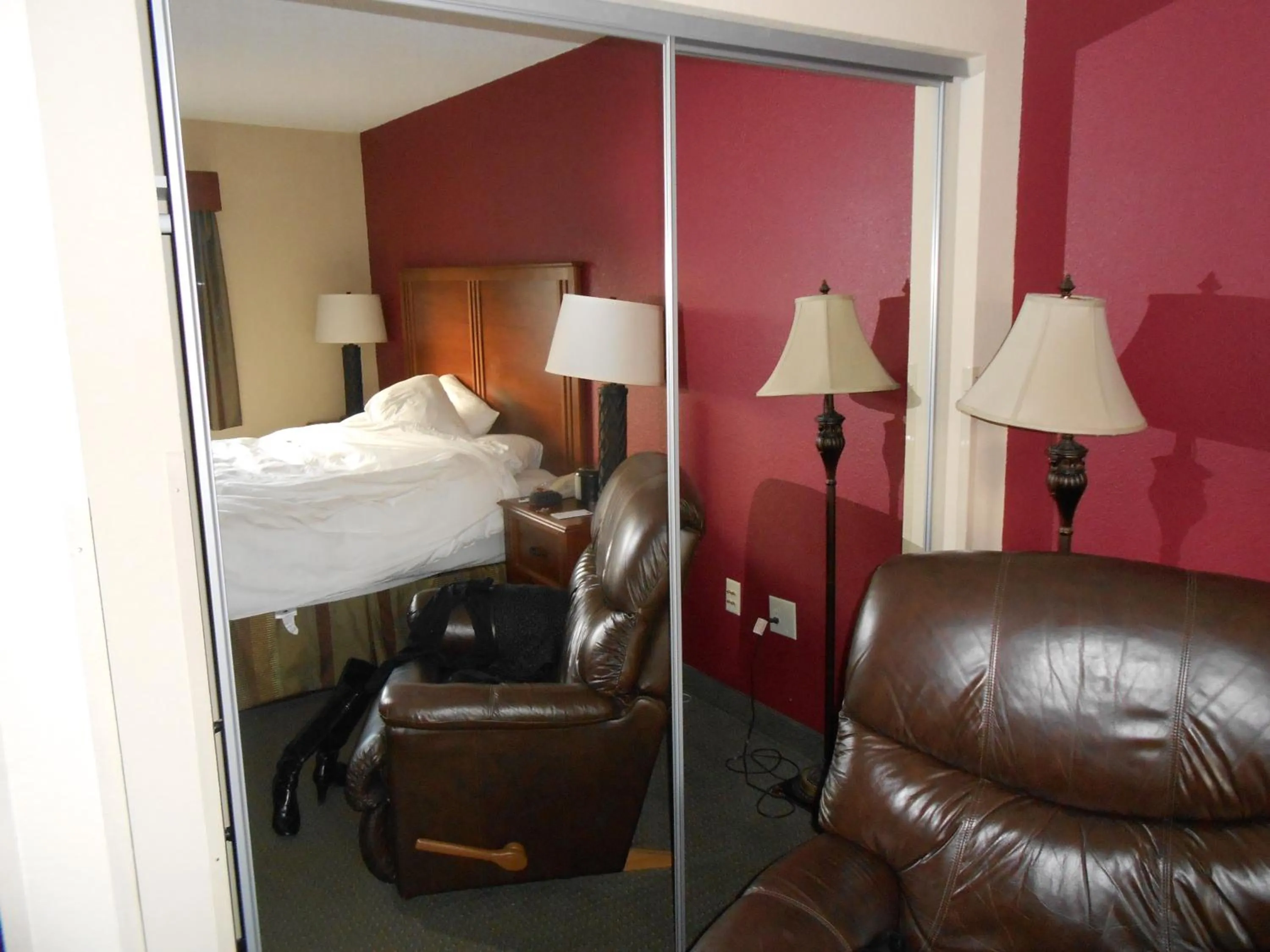 Decorative detail, Bed in AmericInn by Wyndham McAlester