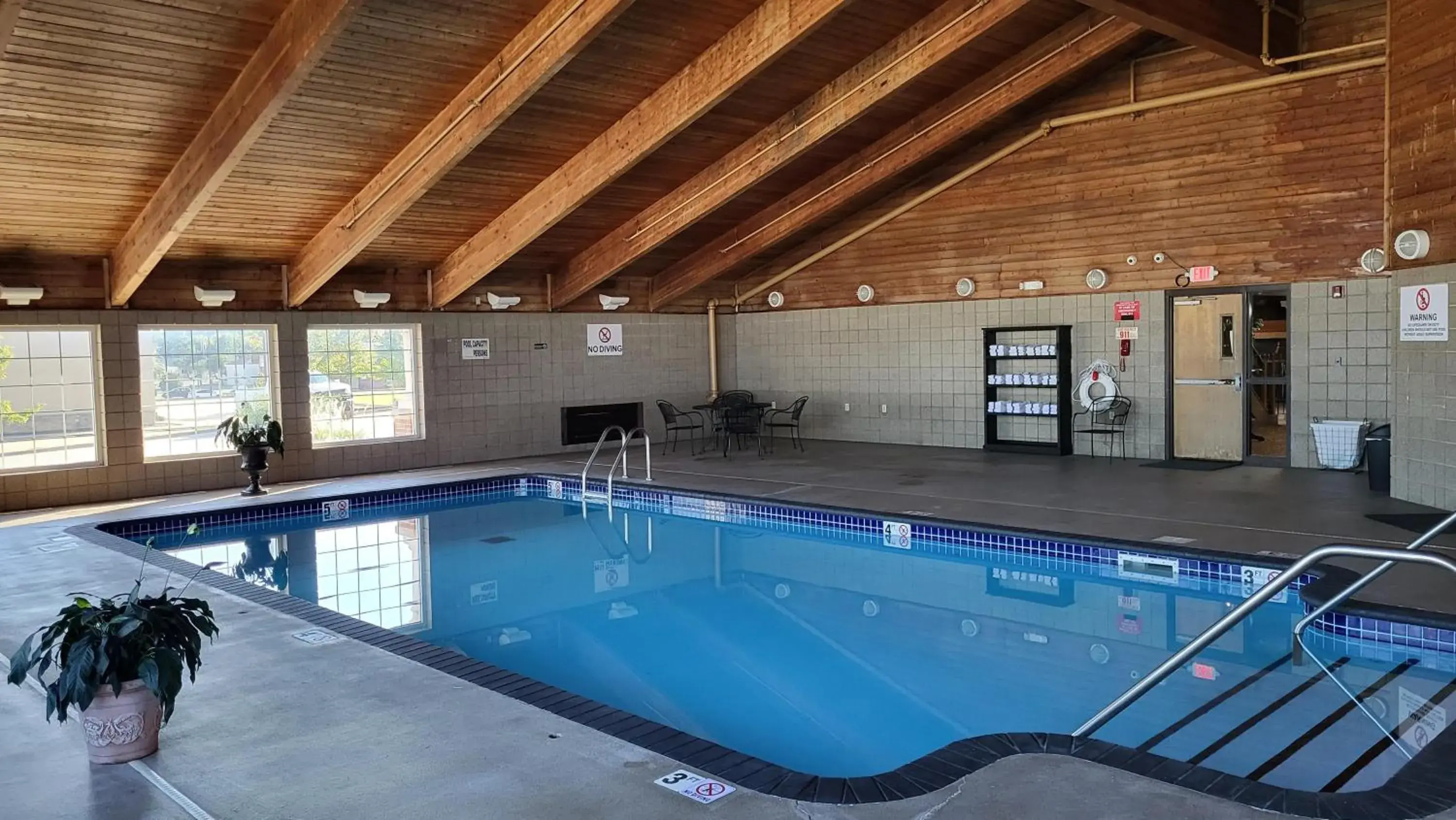 Swimming pool in AmericInn by Wyndham McAlester Swimming pool in AmericInn by Wyndham McAlester