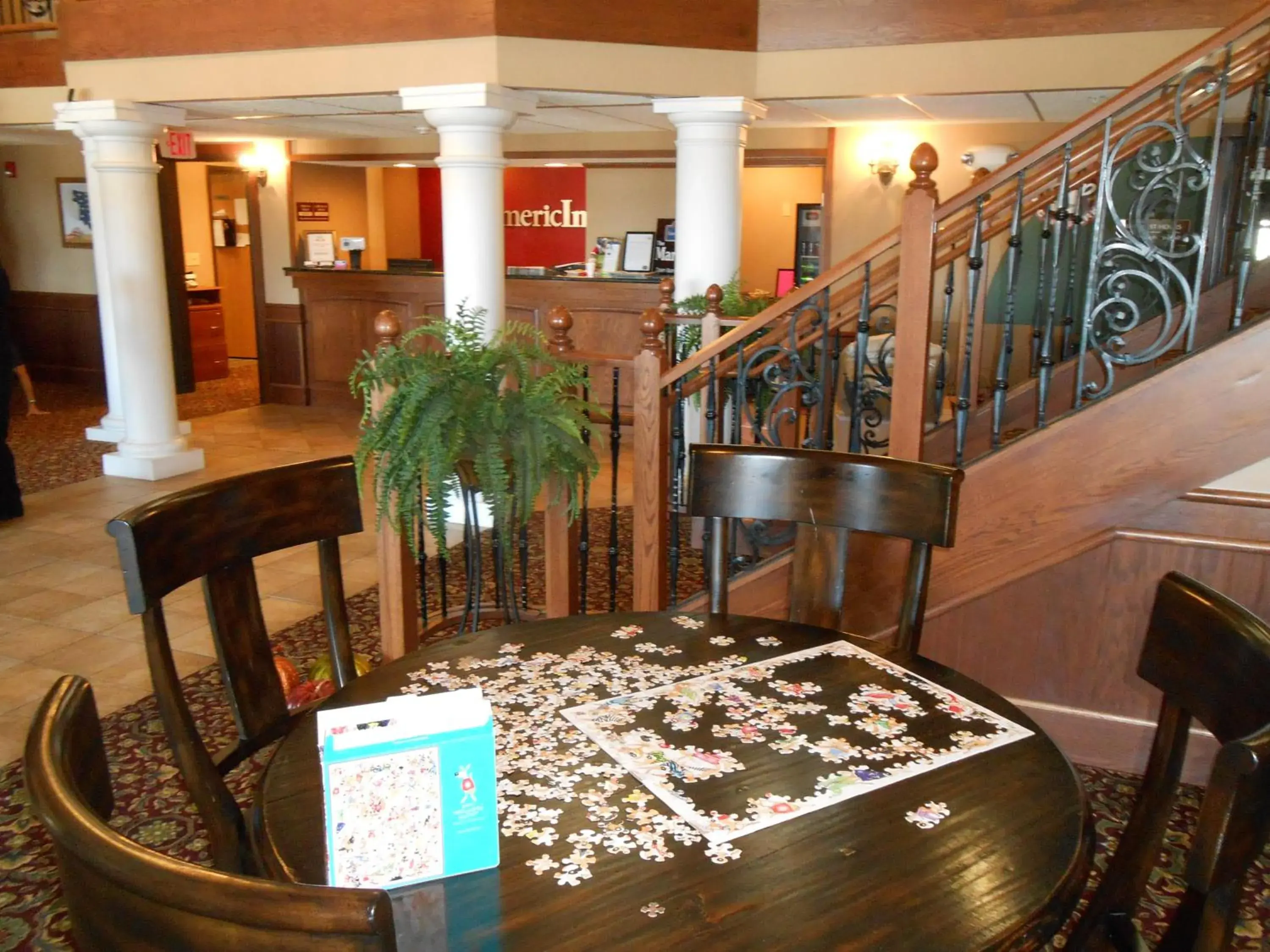 Lobby or reception in AmericInn by Wyndham McAlester Lobby or reception in AmericInn by Wyndham McAlester
