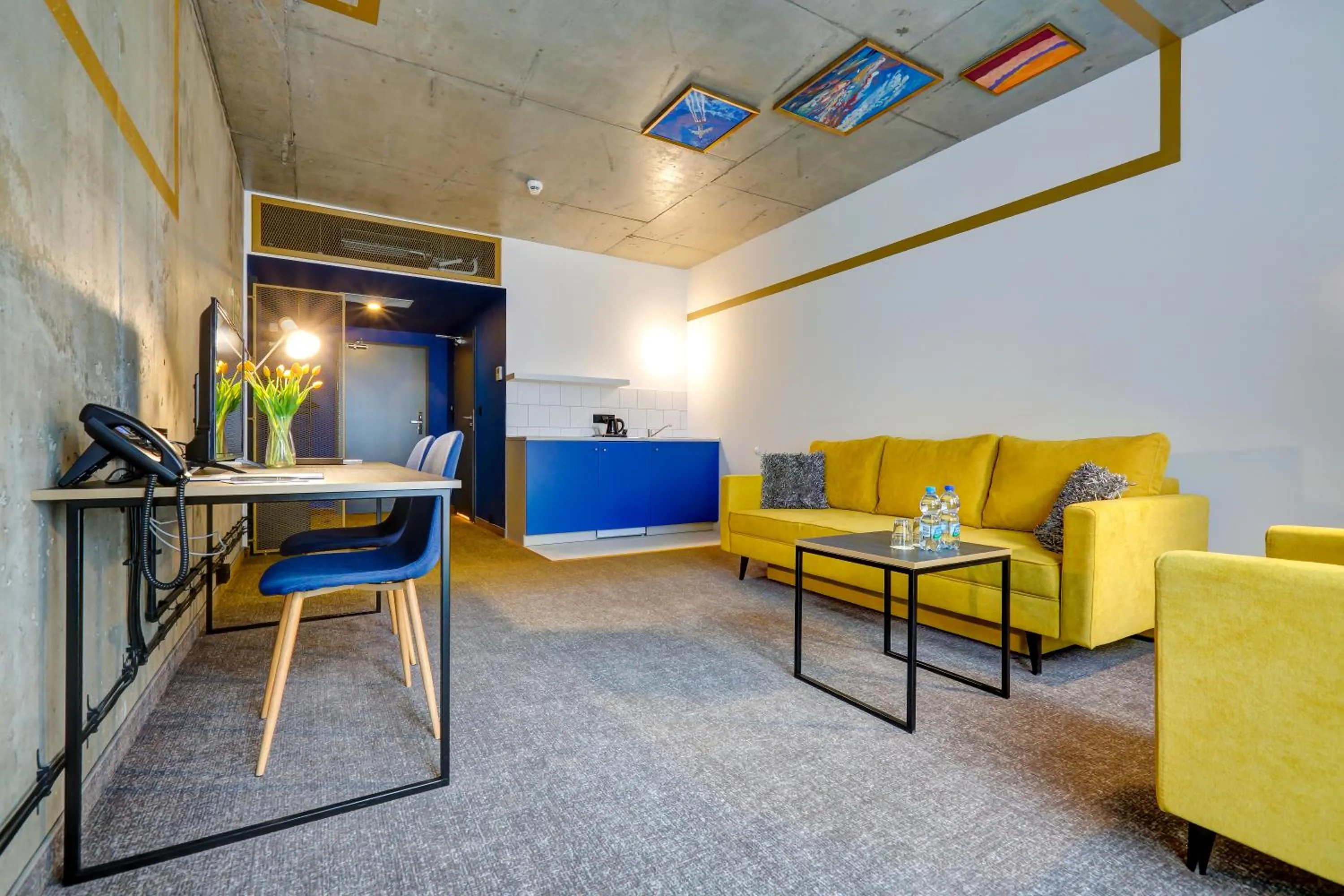 Seating area in Hotel Arche Geologiczna