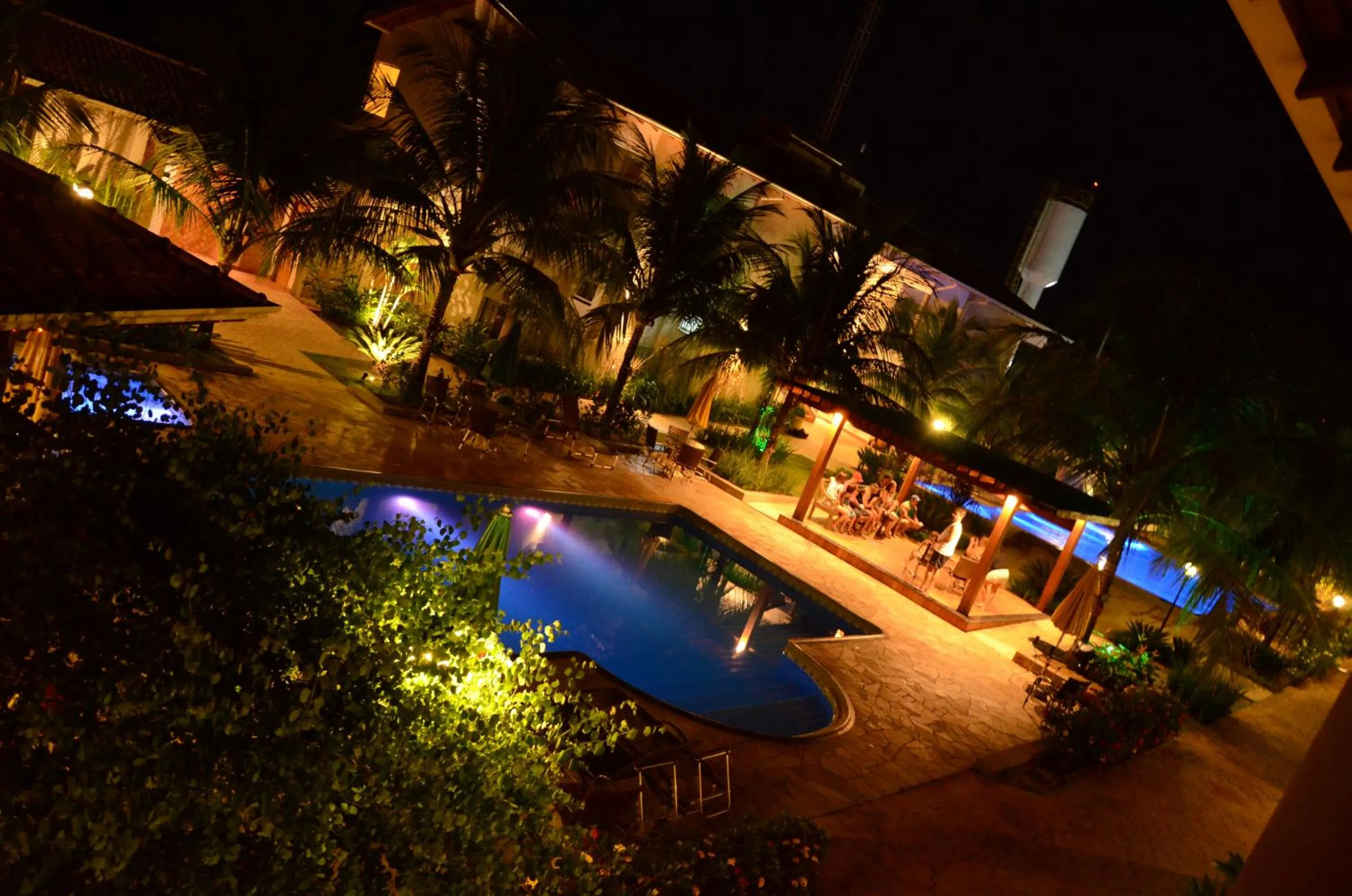 Pool view in Pousada Vitalis