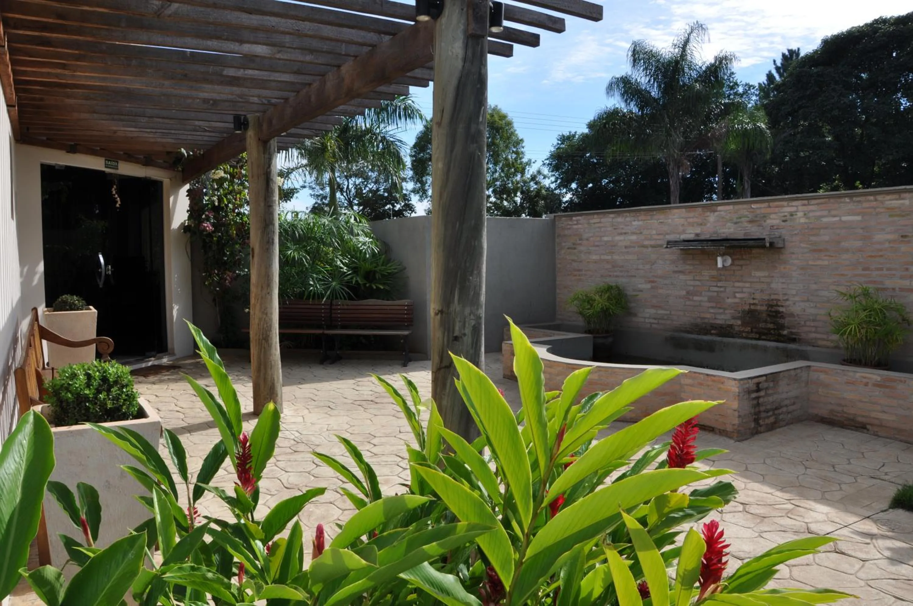 Garden in Pousada Vitalis